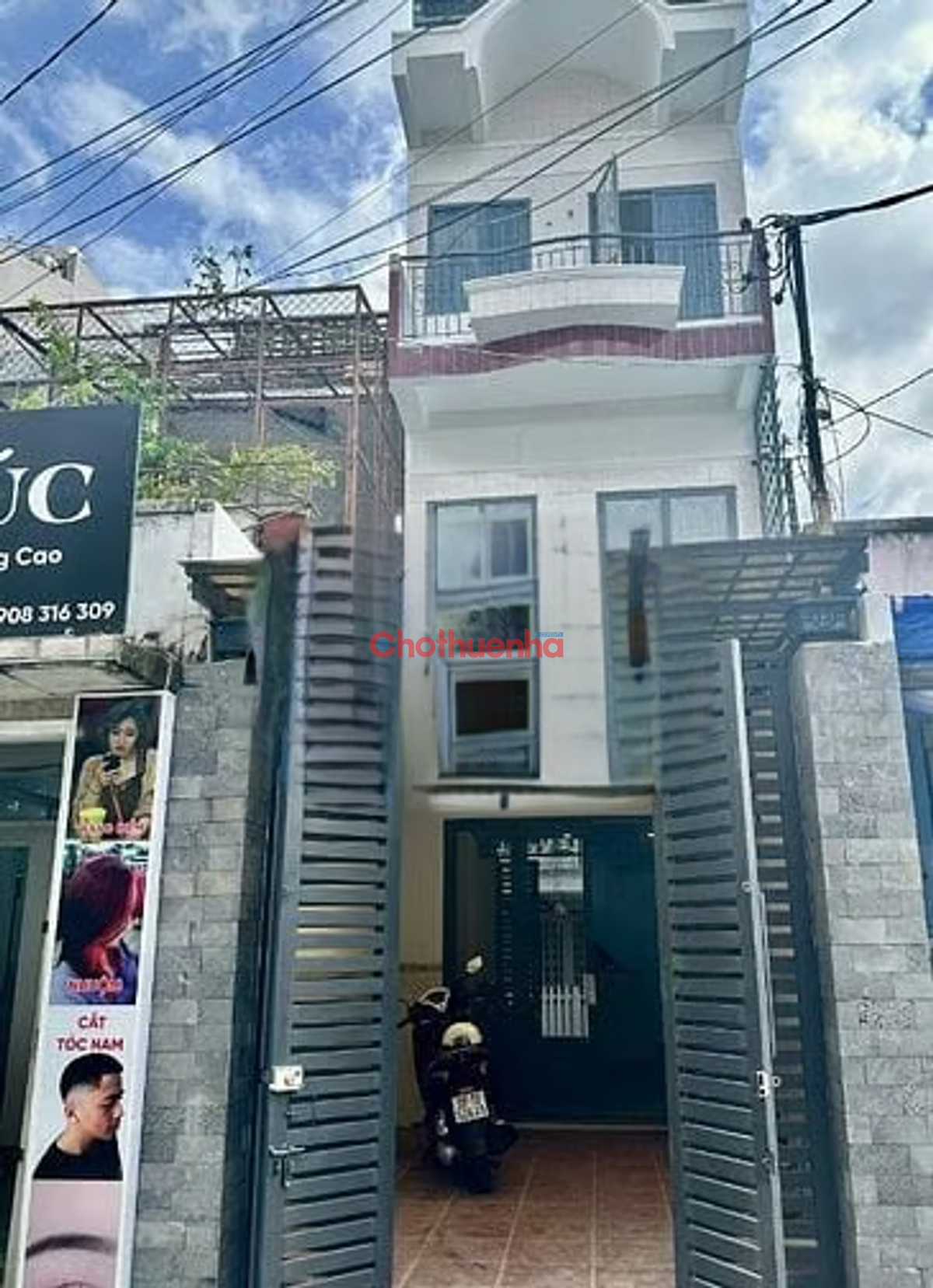 Cho thuê nhà MT đường Trần Văn Kỷ-P. Bình Thạnh nở hậu, nhà mới vào ở ngay.