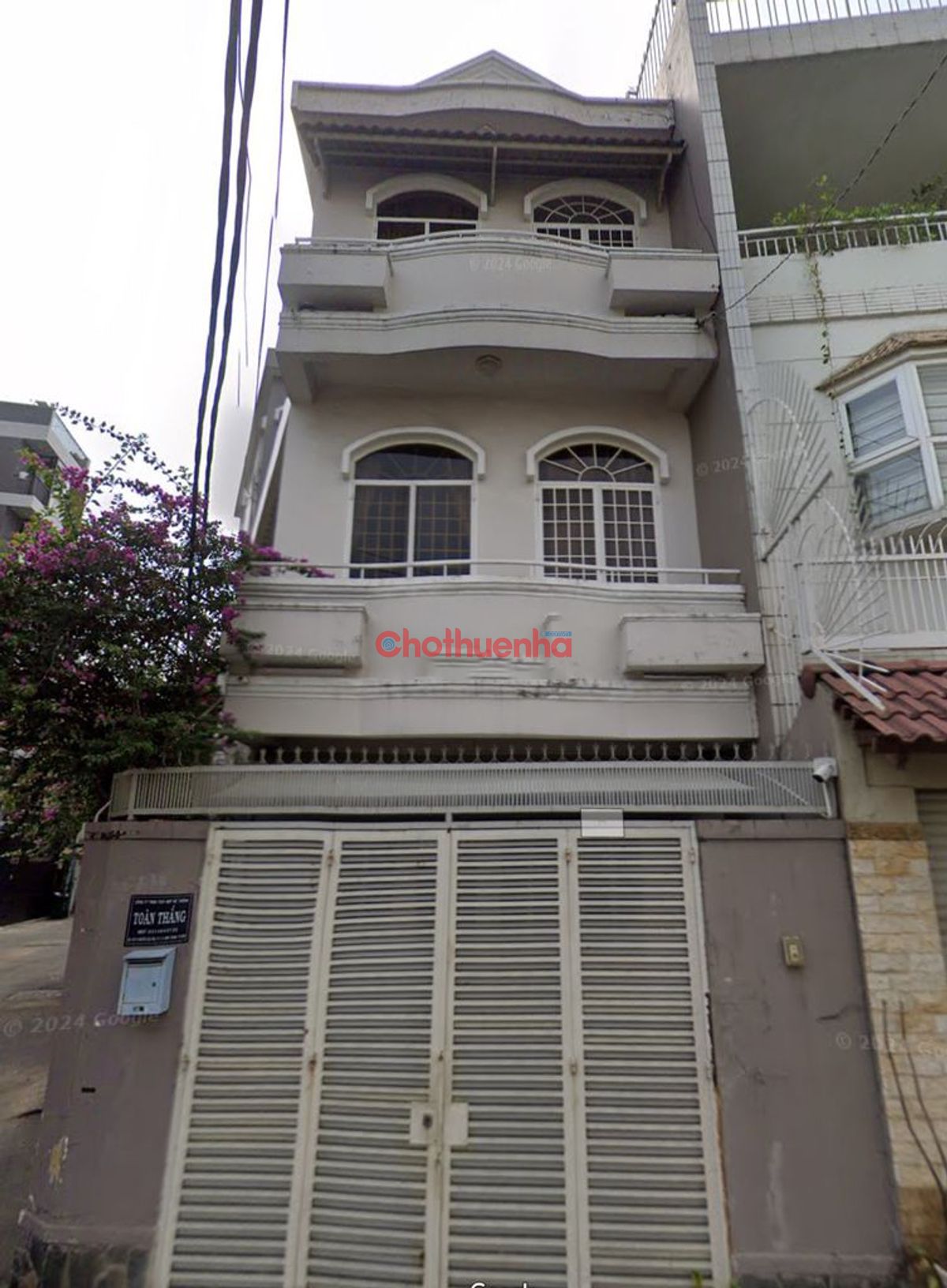 Cho thuê nhà nở hậu 7.2m - Khu dân trí cao - Nguyễn Cửu Vân Bình Thạnh