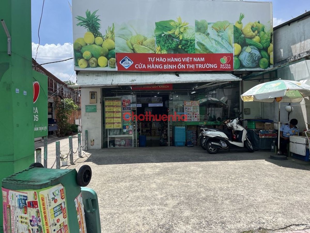 Mặt bằng góc 2mt Huỳnh Tấn Phát , Quận 7