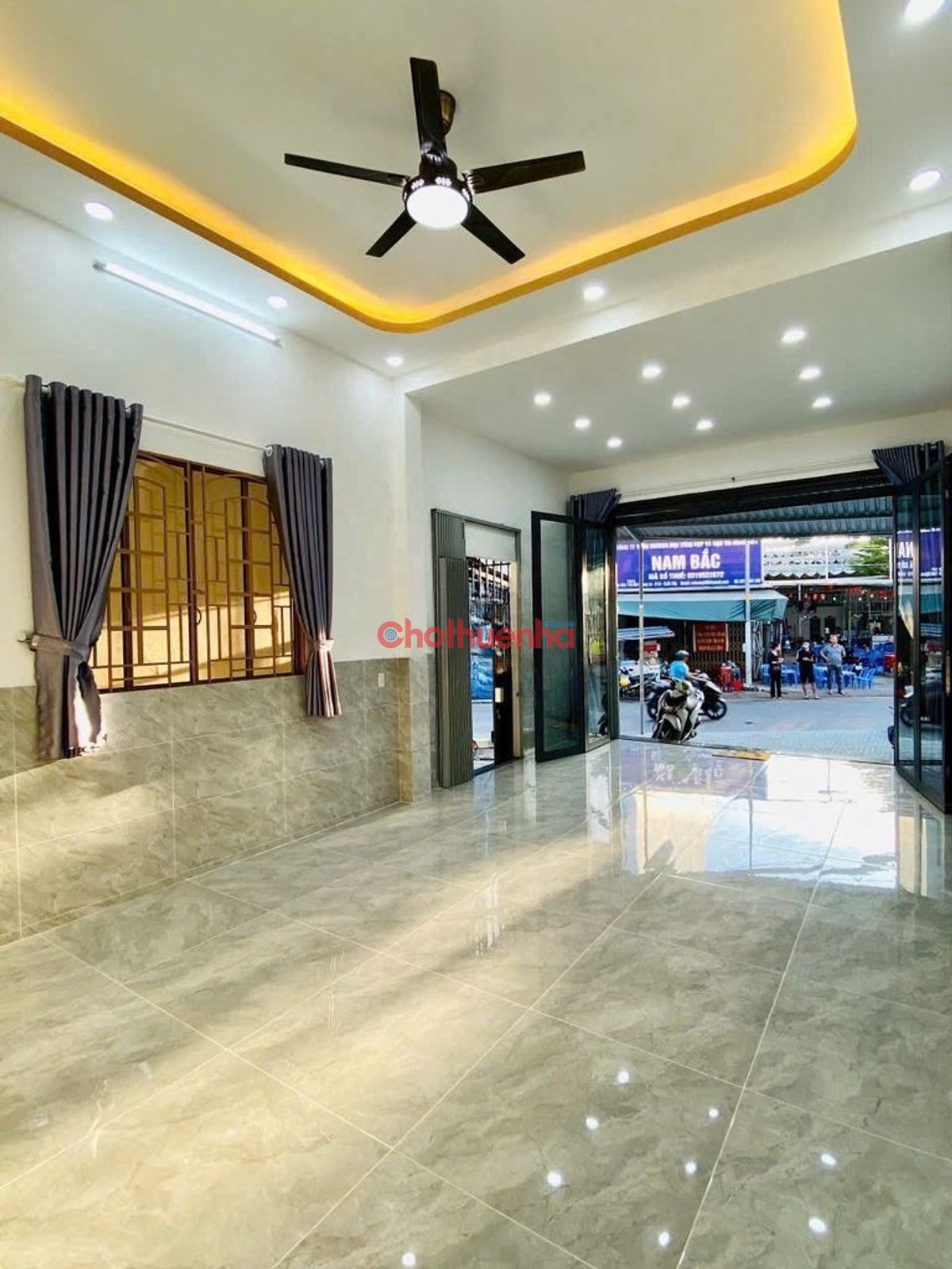 CHO THUÊ NHÀ MỚI XÂY ĐƯỜNG BÙI QUANG LÀ, GÒ VẤP,  NGANG 4.5x17M, GIÁ CHỈ 17 TRIỆU