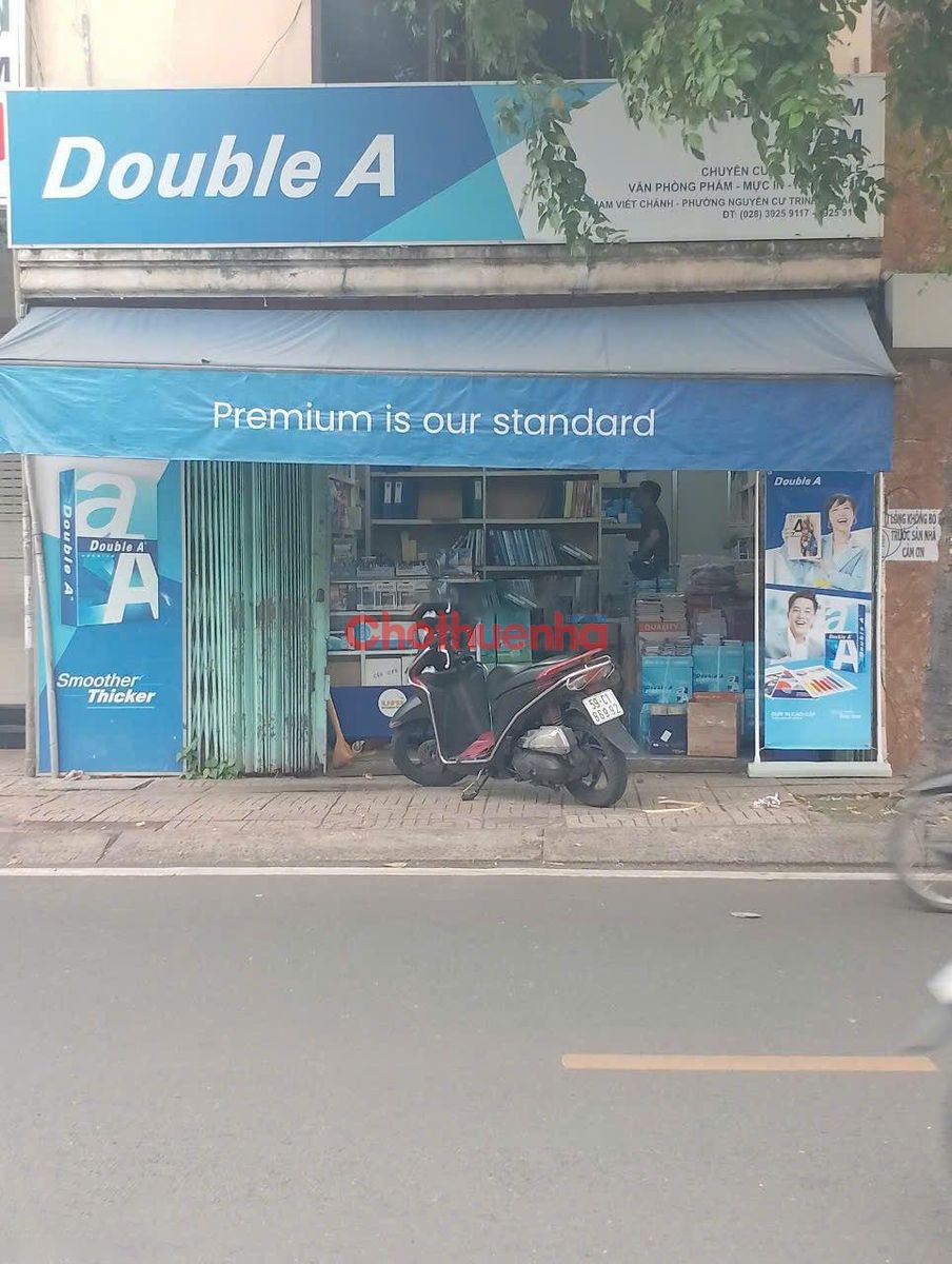 Cho thuê mặt bằng mặt tiền Phạm Viết Chánh, Quận 1. Ngang 5m, giá thuê chỉ 25 triệu/tháng.