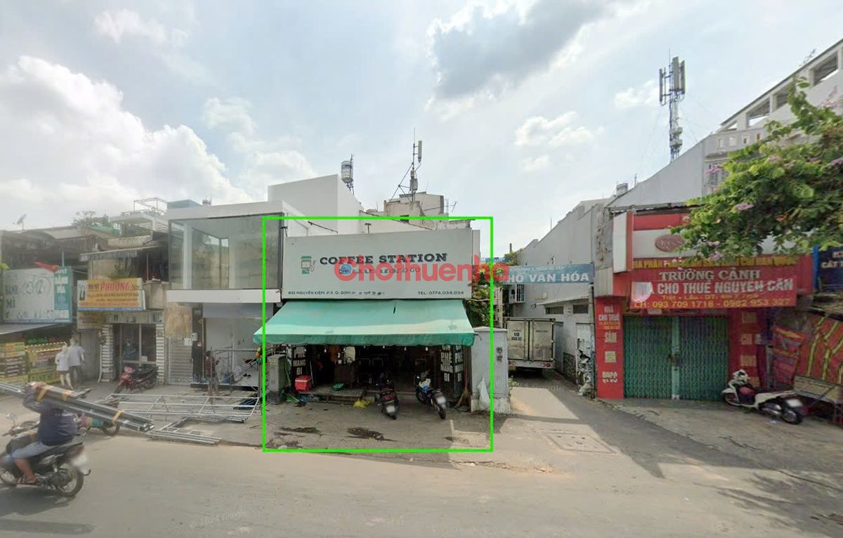 Cho thuê nhà 2 mặt tiền  Nguyễn Kiệm Gò Vấp.