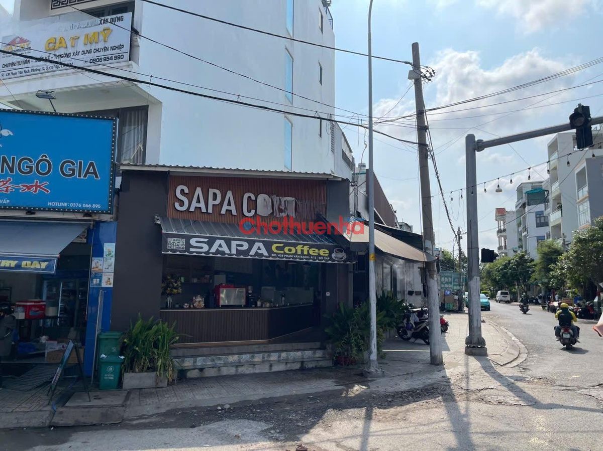 Mặt tiền Phạm Văn Bạch, Phường 15, Quận Gò Vấp - Lô Góc. Vị trí đẹp. Mặt tiền PVB. Thông Tân Sơn