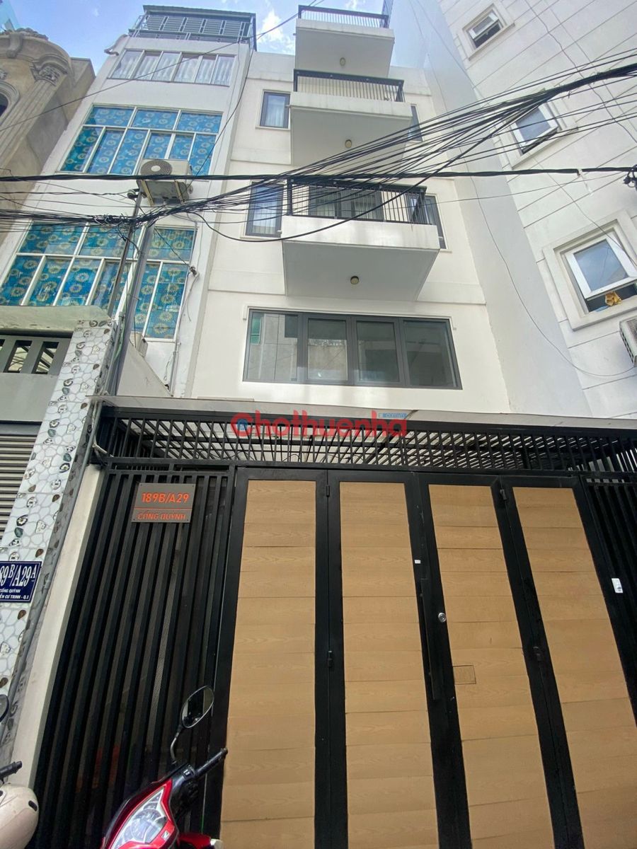 CHO THUÊ NHÀ NGUYÊN CĂN CHO KINH DOANH CHDV - CỐNG QUỲNH - QUẬN 1