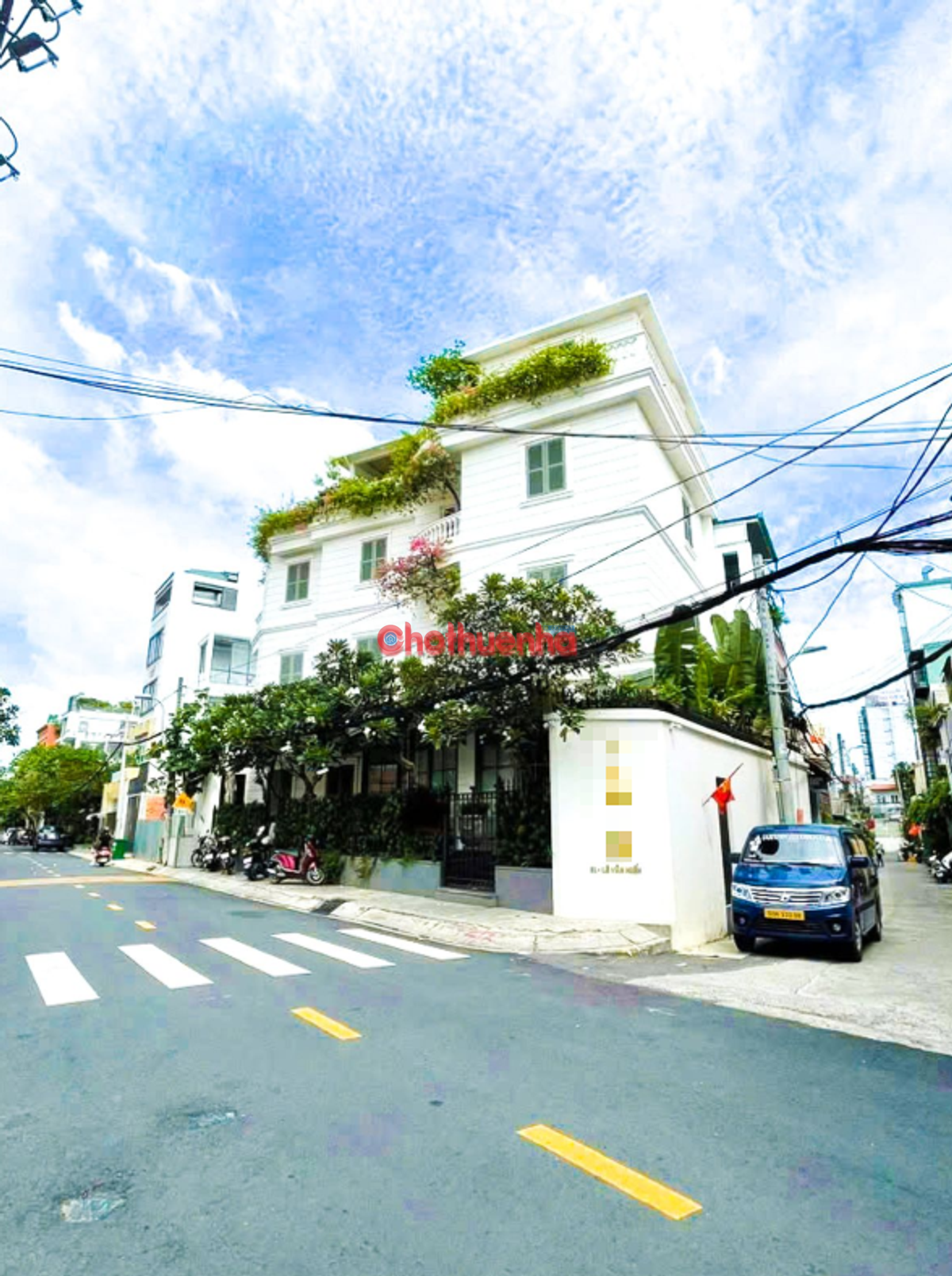 CHO THUÊ VILLA LÊ VĂN MIẾN - Q2 NGAY GÓC HAI MẶT TIỀN NGANG 12m dài 22m