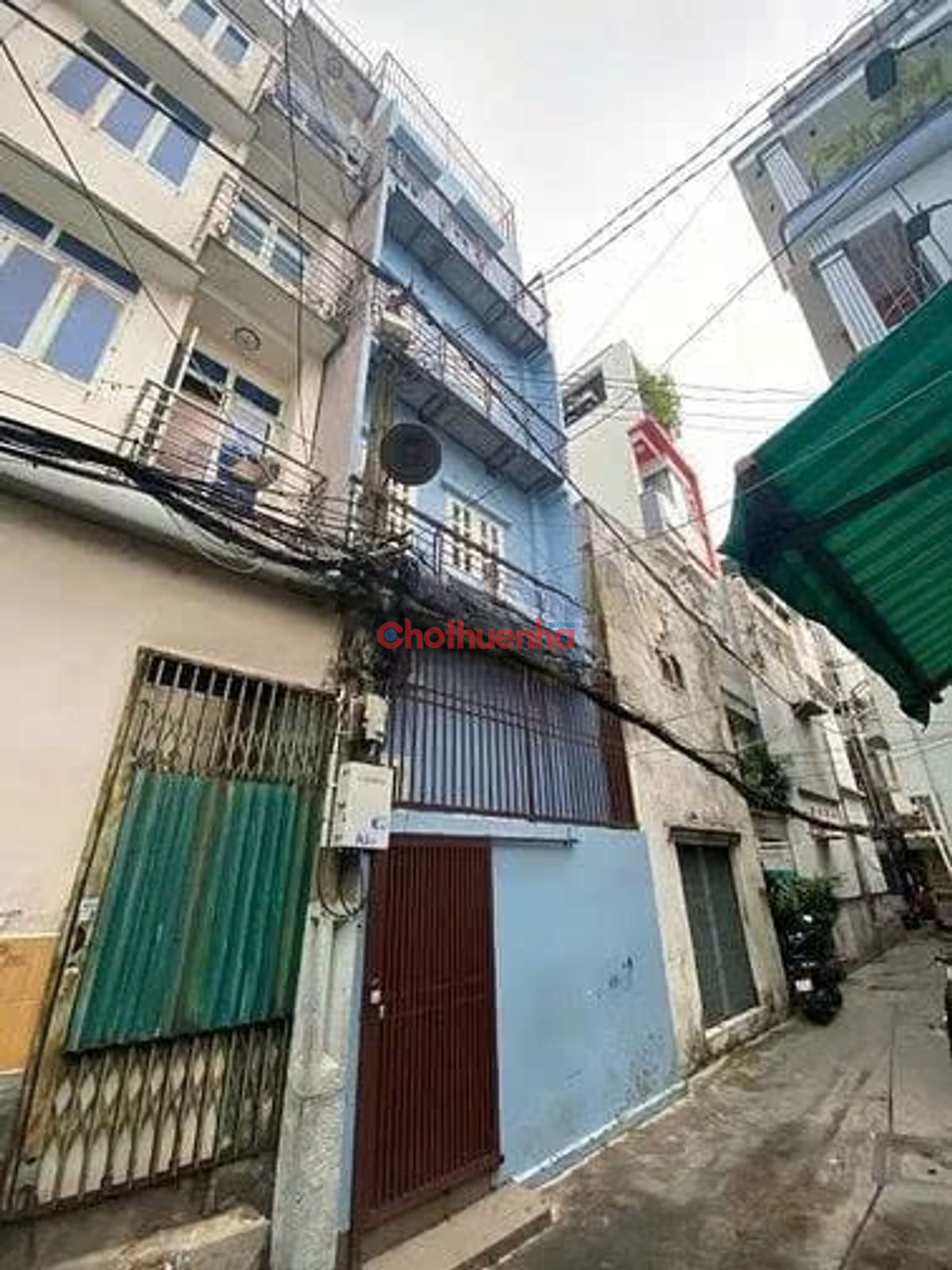 CHO THUÊ NHÀ 2 MẶT TIỀN CÁCH MẠNG THÁNG 8  QUẬN 10 . 4 TẦNG, 6 PHÒNG, NHẬN DIỆN CAO