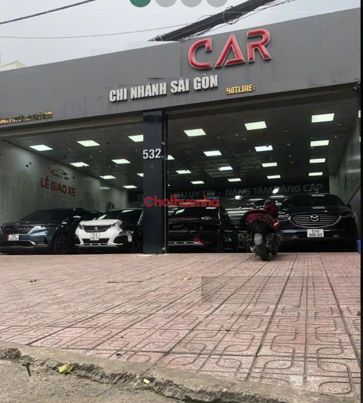 Cho thuê mât bằng MT đường Quốc Lộ 13, Hiệp Bình Phước Q. Thủ Đức.