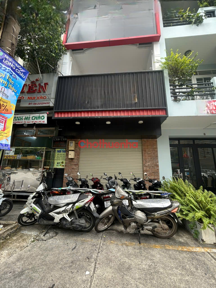 CHO THUÊ NHÀ NGUYÊN CĂN  Đường Số 41, Phường 9, Quận 4