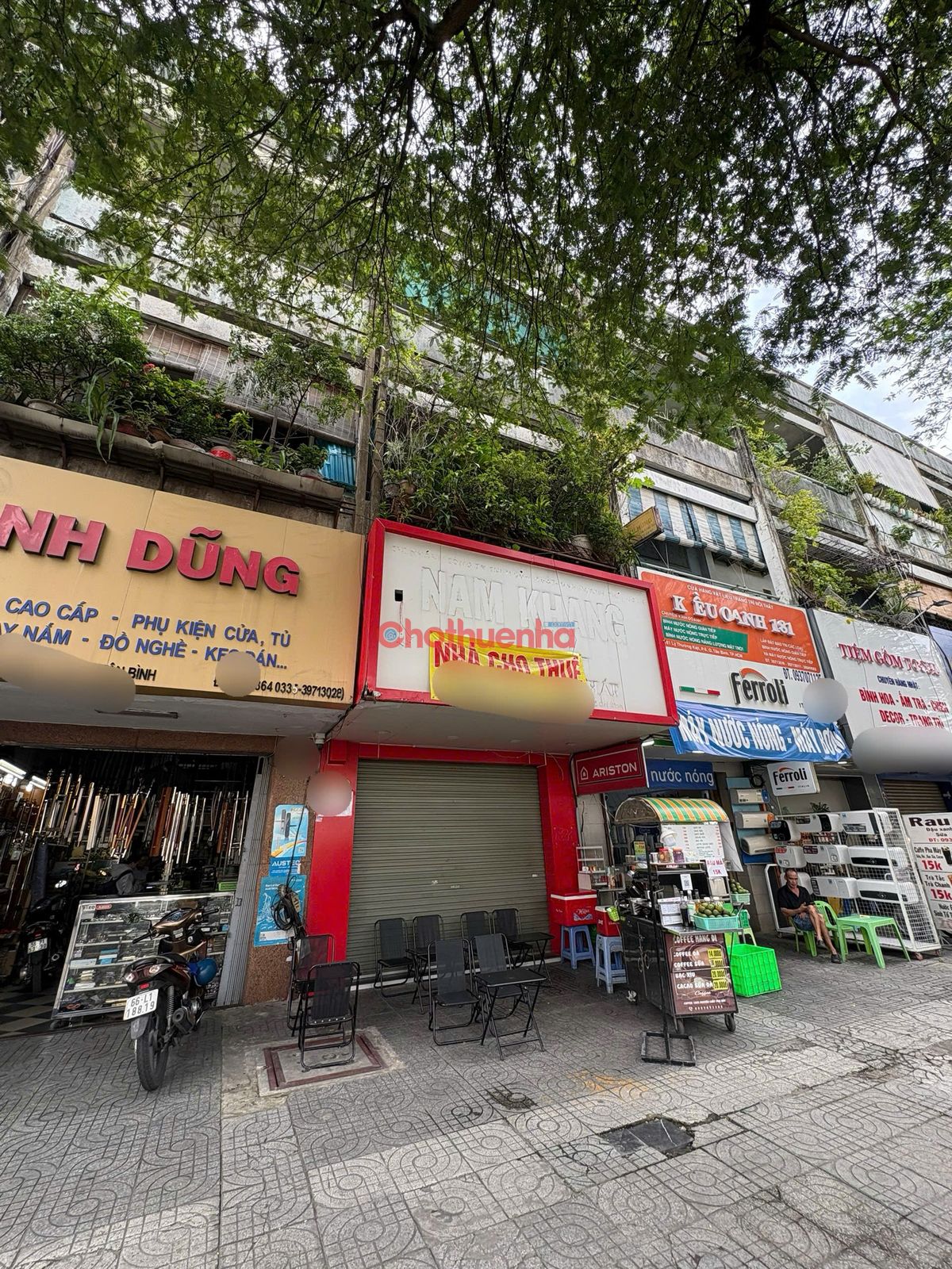 CHO THUÊ NHÀ 2 MẶT TIỀN TRƯỚC SAU LÝ THƯỜNG KIỆT, PHƯỜNG 6, TÂN BÌNH - NGANG 4M, DÀI 30M 