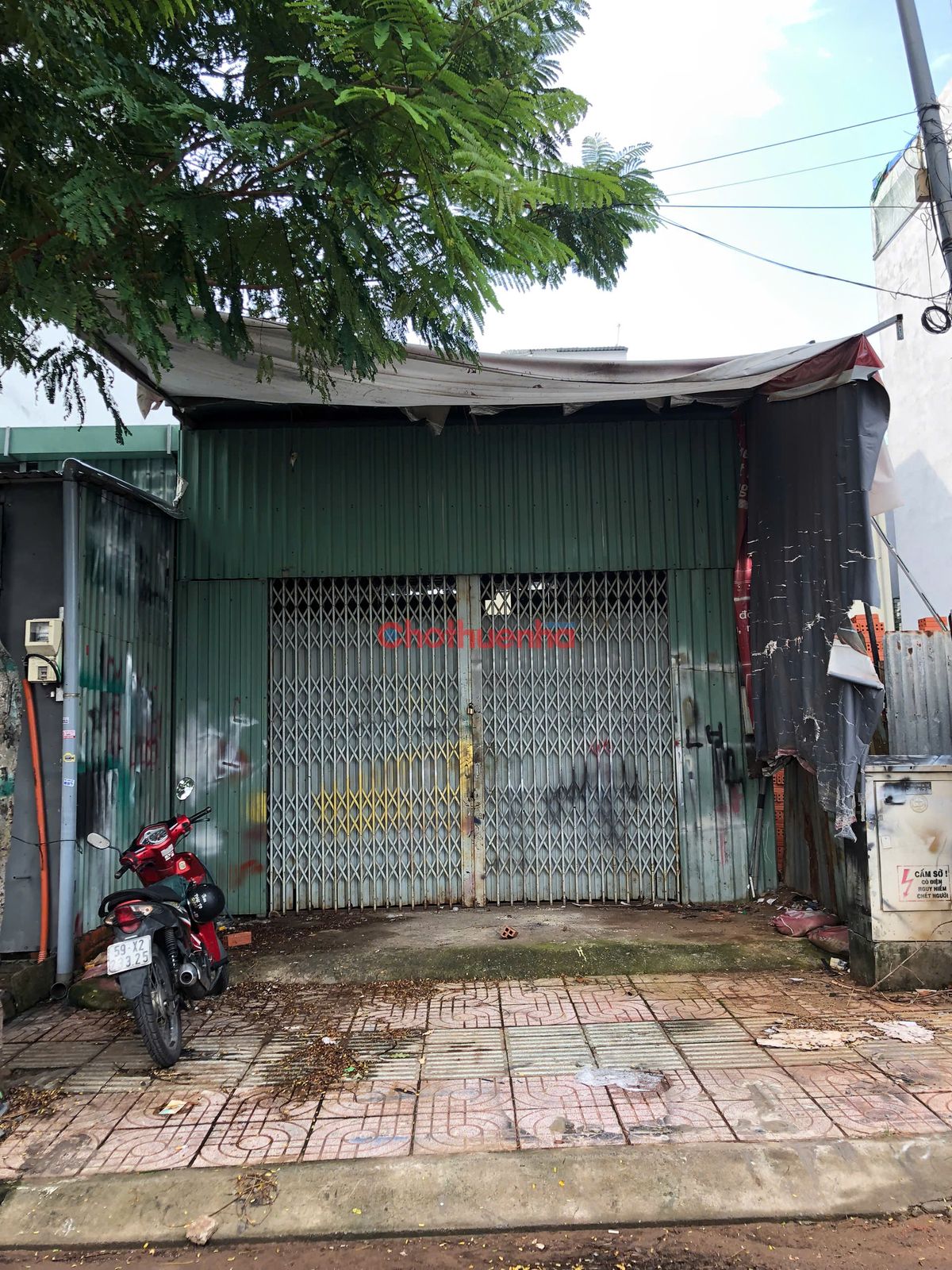 Cho thuê nhà nguyên căn, p13, quận Bình Thạnh. Thích hợp làm nhà xưởng, kho,...