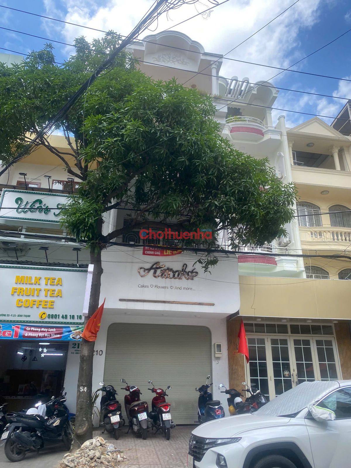 Cho thuê nhà mặt tiền đường D5, Phường 25, Quận Bình Thạnh