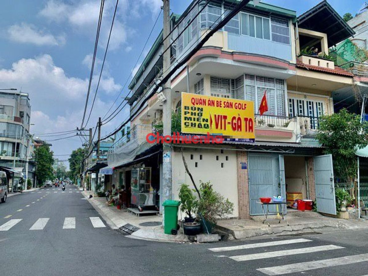Cho thuê nhà mặt tiền đường Đỗ Bí Tân Phú