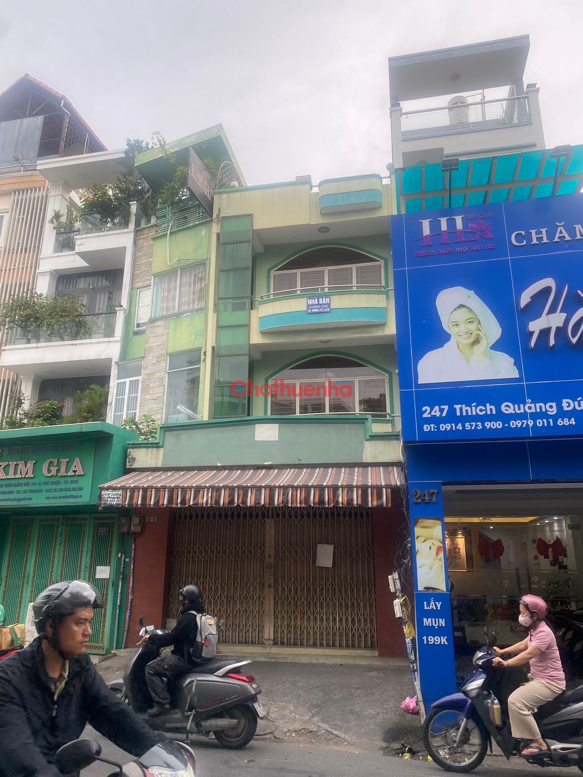 Cho thuê nhà mặt tiền Thích Quảng Đức Phú Nhuận