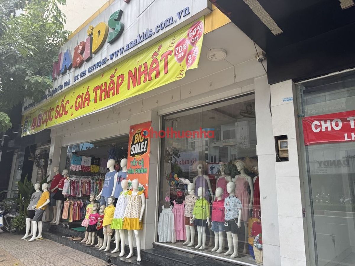 Cho thuê mặt bằng Cộng Hoà Tân Bình 126m2
