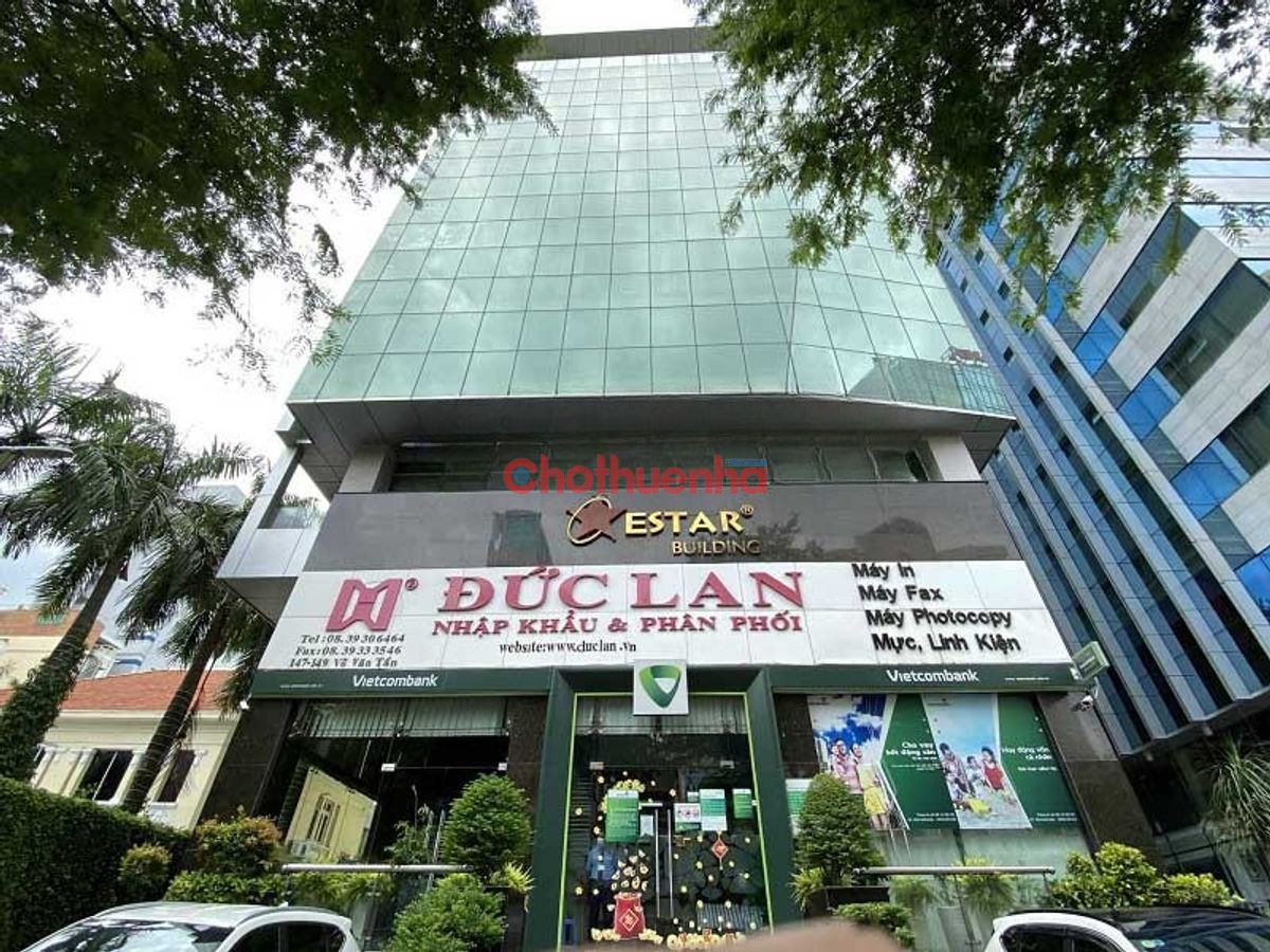 CHO THUÊ SÀN VĂN PHÒNG 100M2 MẶT TIỀN VÕ VĂN TẦN Q3