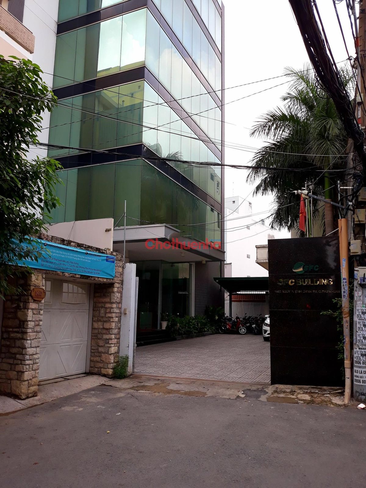 CHO THUÊ VĂN PHÒNG NGUYÊN SÀN SFC BUILDING – ĐƯỜNG NGUYỄN ĐÌNH CHÍNH – 209M²