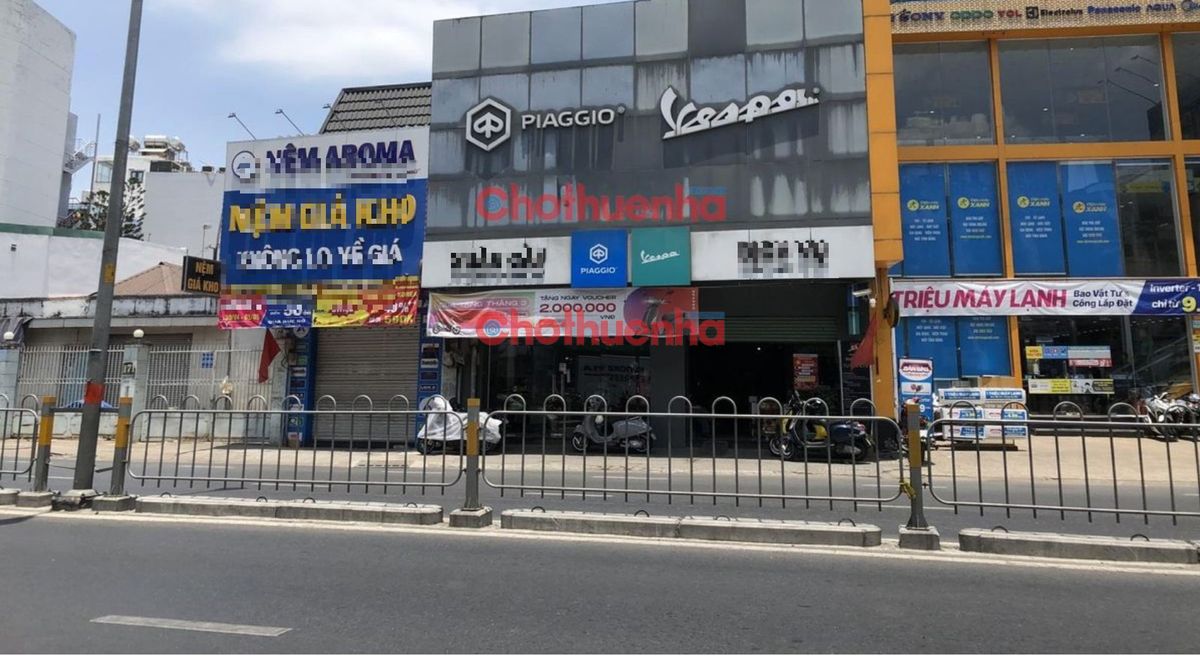 CHO THUÊ NHÀ MẶT TIỀN PHAN ĐĂNG LƯU NGANG 5m TRỐNG SUỐT 