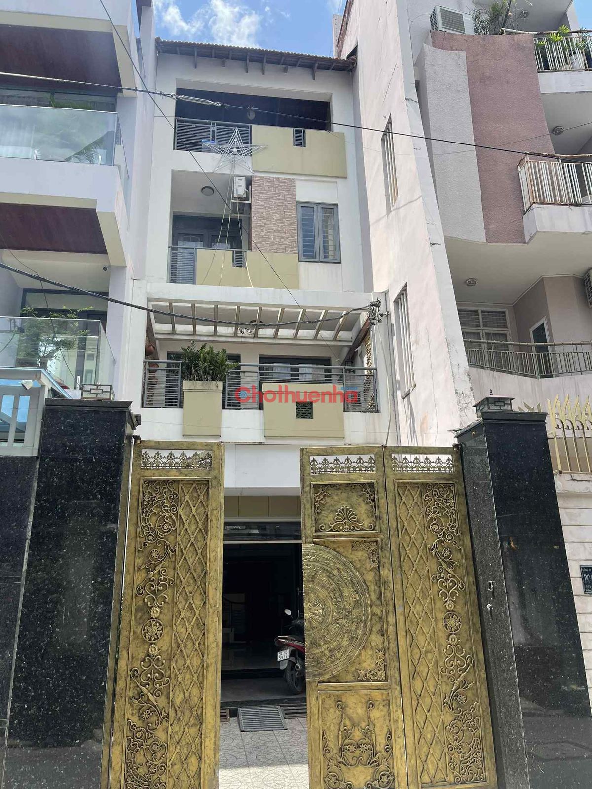 Cho thuê nhà mặt tiền Trung Lang, Phường 12, Quận Tân Bình - ngang 4.5m dài 38m