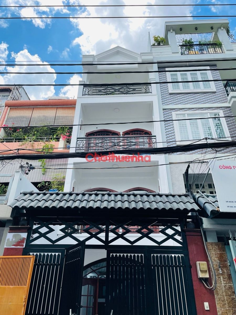 CHO THUÊ NHÀ Mặt tiền Nguyễn Trọng Lội, Phường 4, Tân Bình - 4.5x21m, 4 tầng