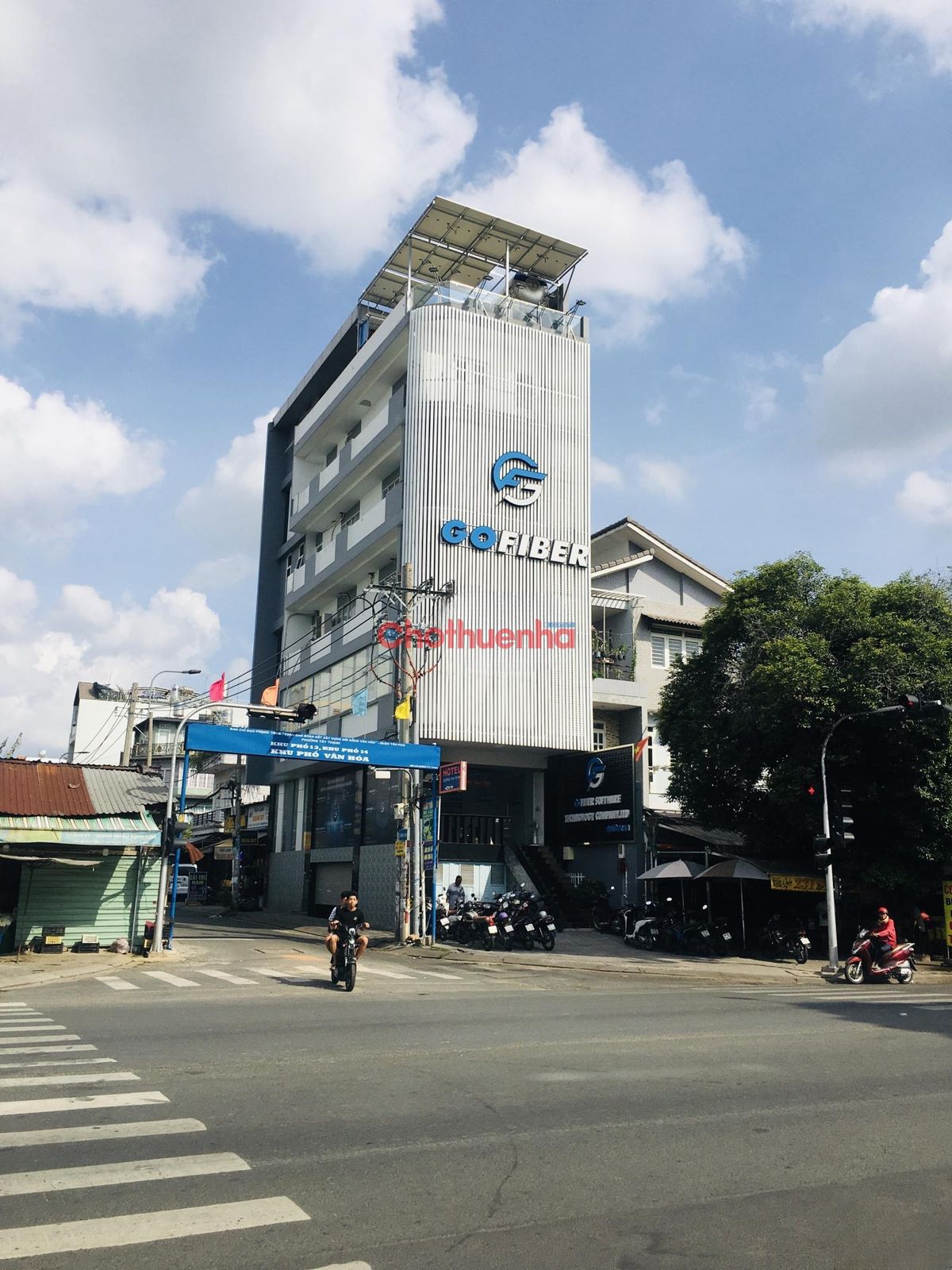 Cho thuê toà nhà góc 2MT đường Tây Thạnh, Phường Tây Thạnh, Quận Tân Phú có pccc
