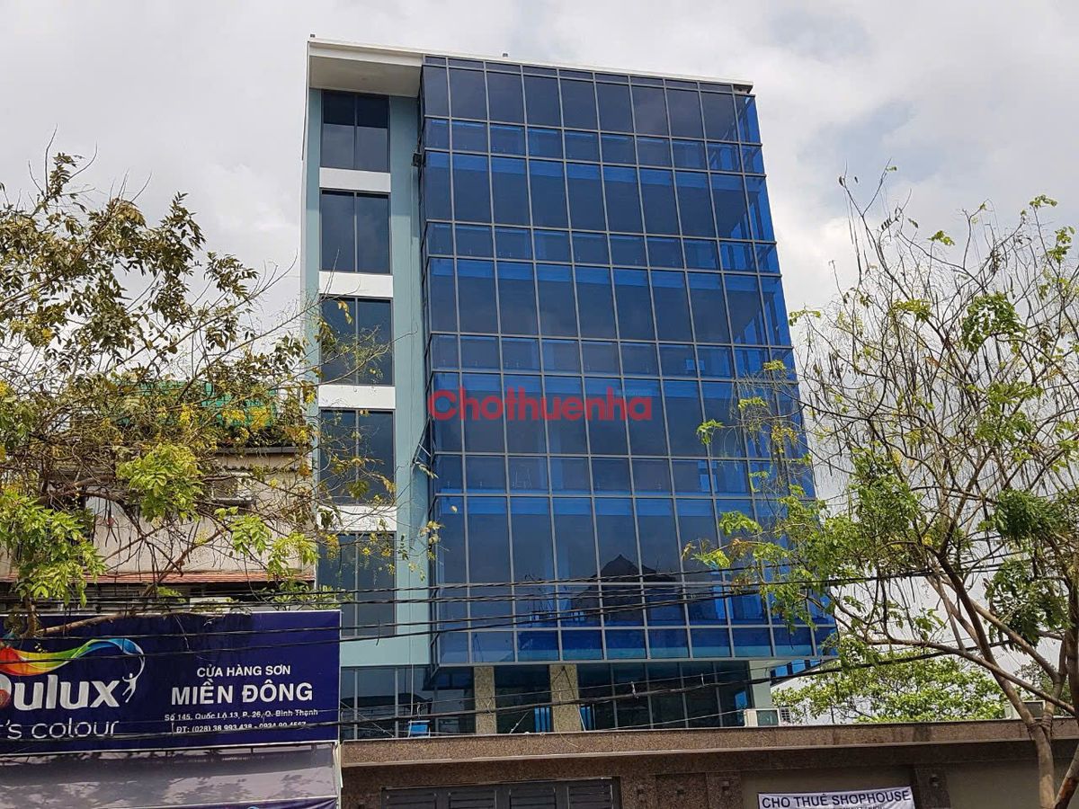 CHO THUÊ TÒA NHÀ NGANG 15 - THANG MÁY - PCCC - BÌNH THẠNH