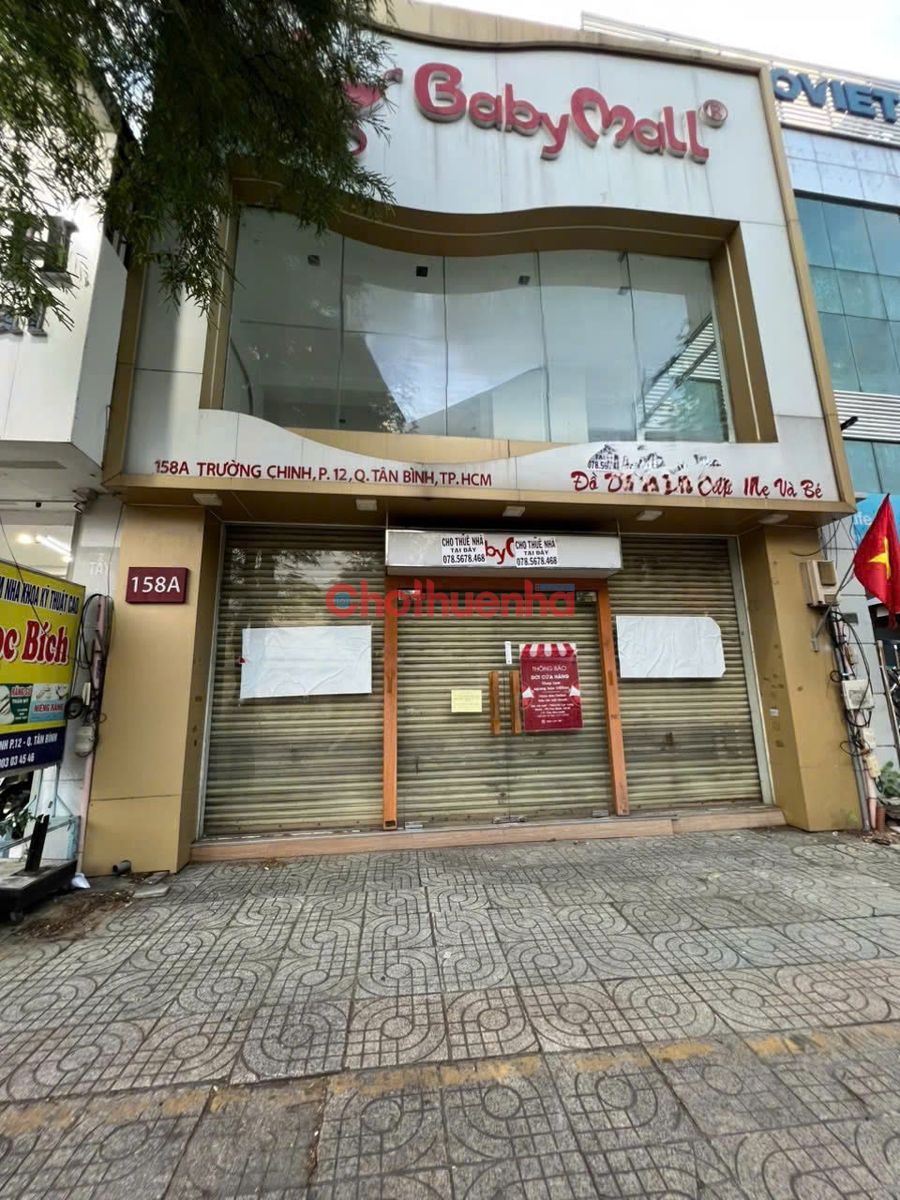 Cho thuê nhà MT 7X20M. TRỐNG SUỐT - đường Trường Chinh, P. 12, Quận Tân Bình