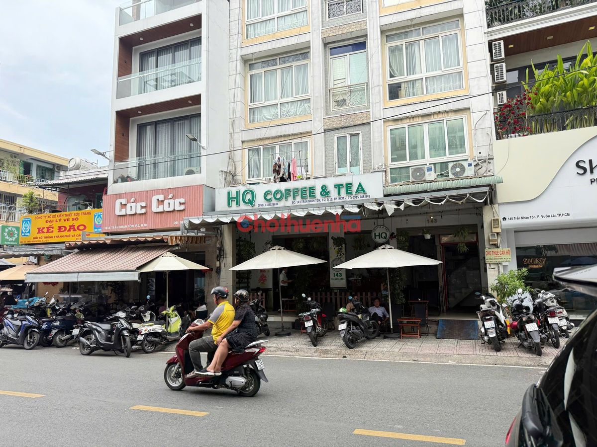Mặt Bằng Ngang 9M Phù hợp mô hình Cafe Quận 10