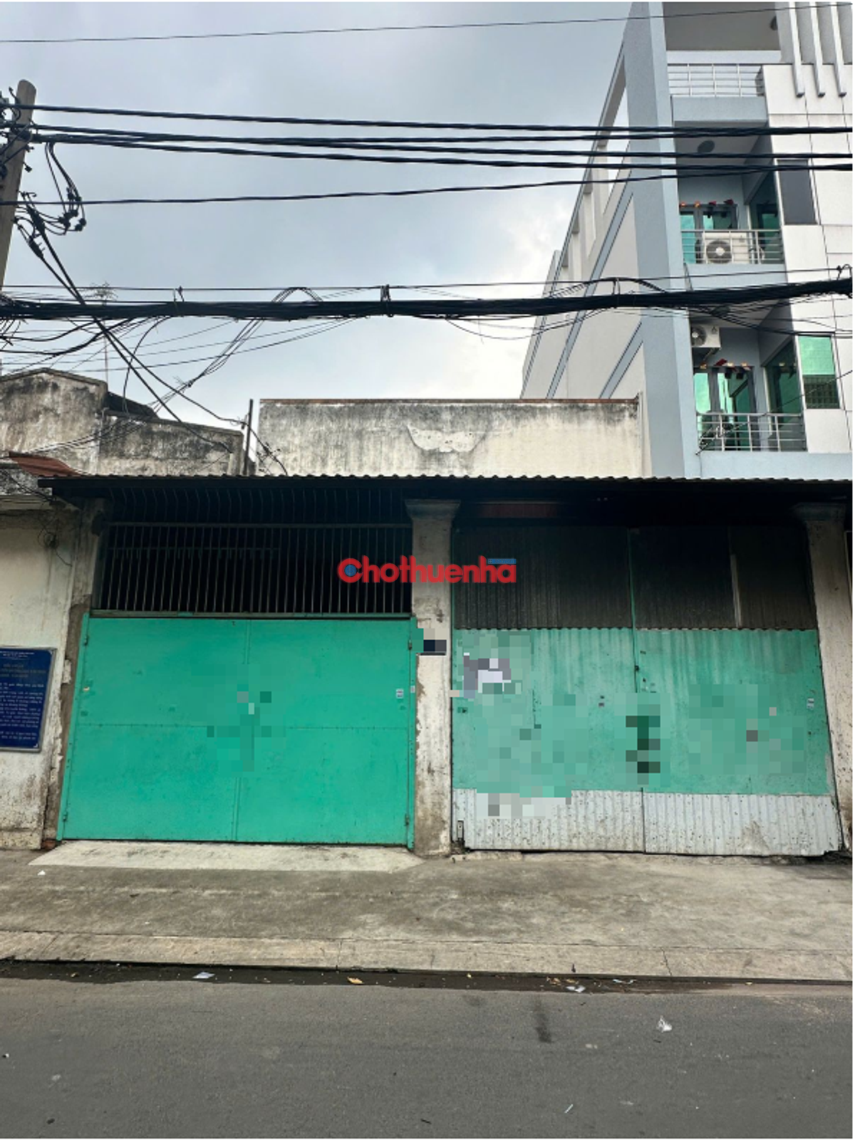 Cho thuê nhà mặt tiền Cao Văn Ngọc, P. Phú Trung, Q. Tân Phú