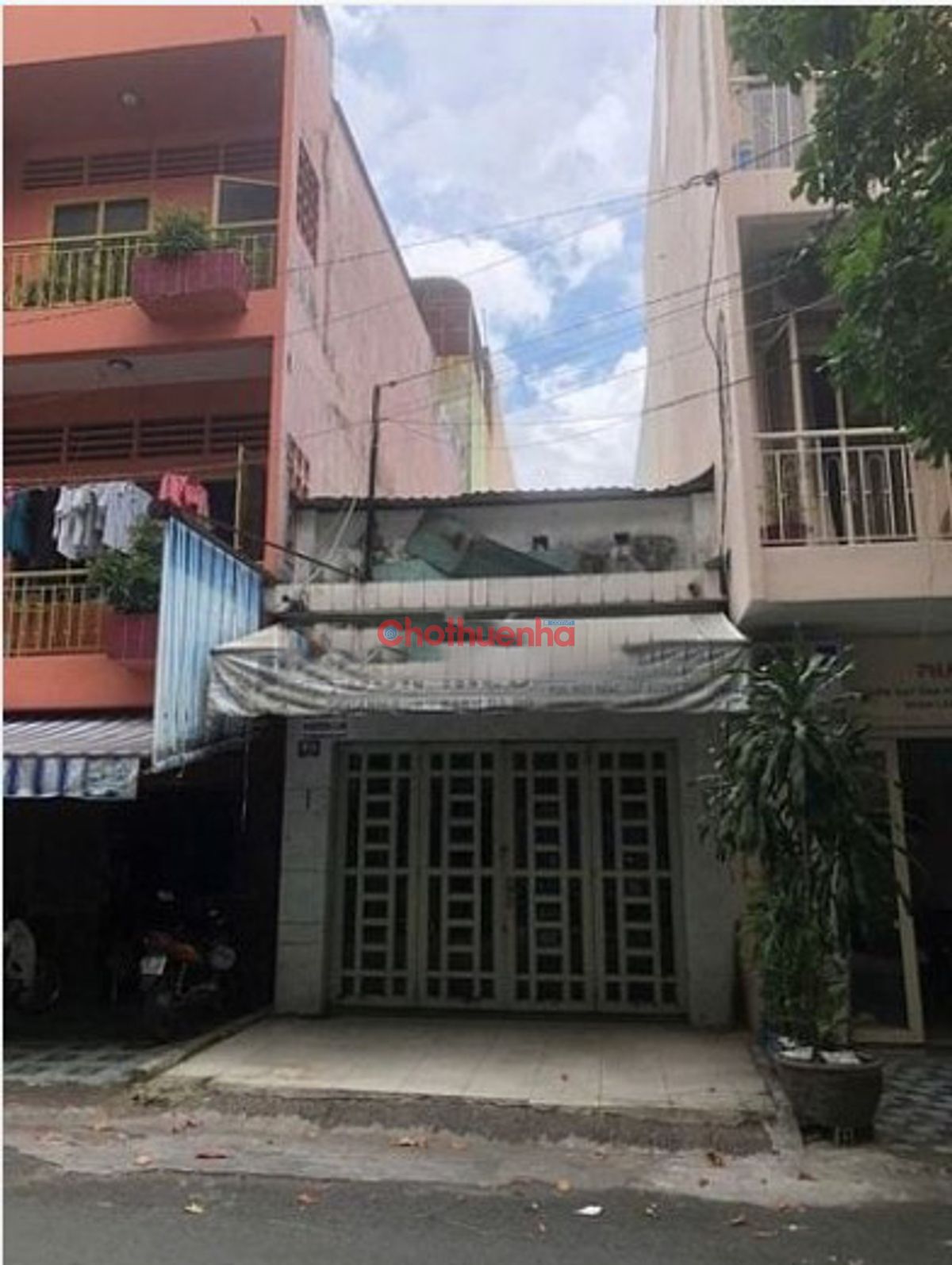 Cho thuê nhà mặt tiền đường số 1 khu cư xá Chu Văn An