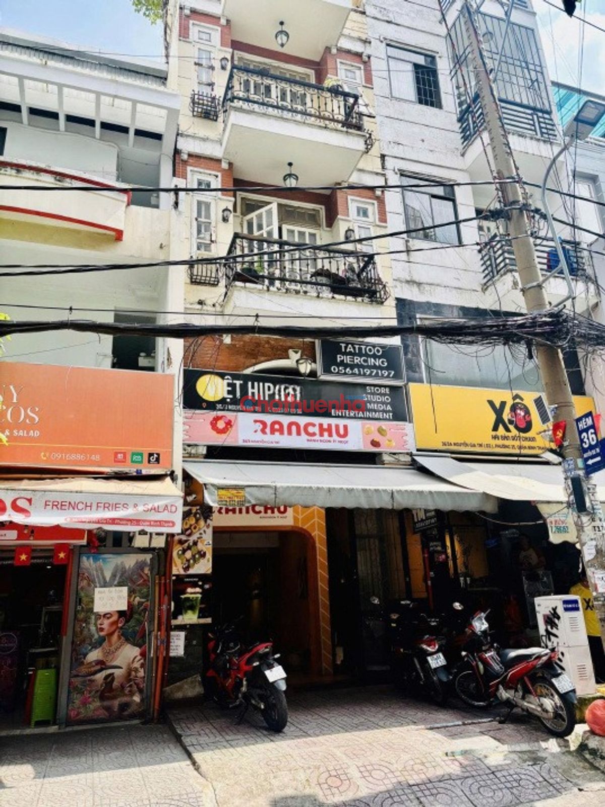 CHO THUÊ NHÀ HẺM ĐẸP D2 4X20 - 3 LẦU GIÁ TỐT KHU BÌNH THẠNH