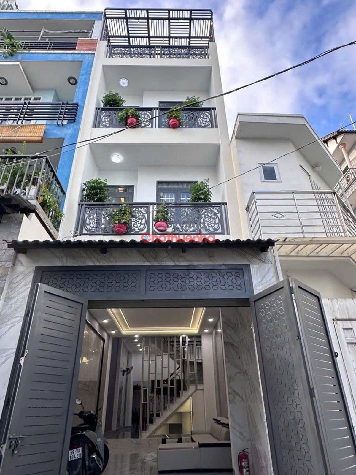 CHO THUÊ NHÀ HẺM XE HƠI ĐƯỜNG 59 – PHƯỜNG 14, QUẬN GÒ VẤP