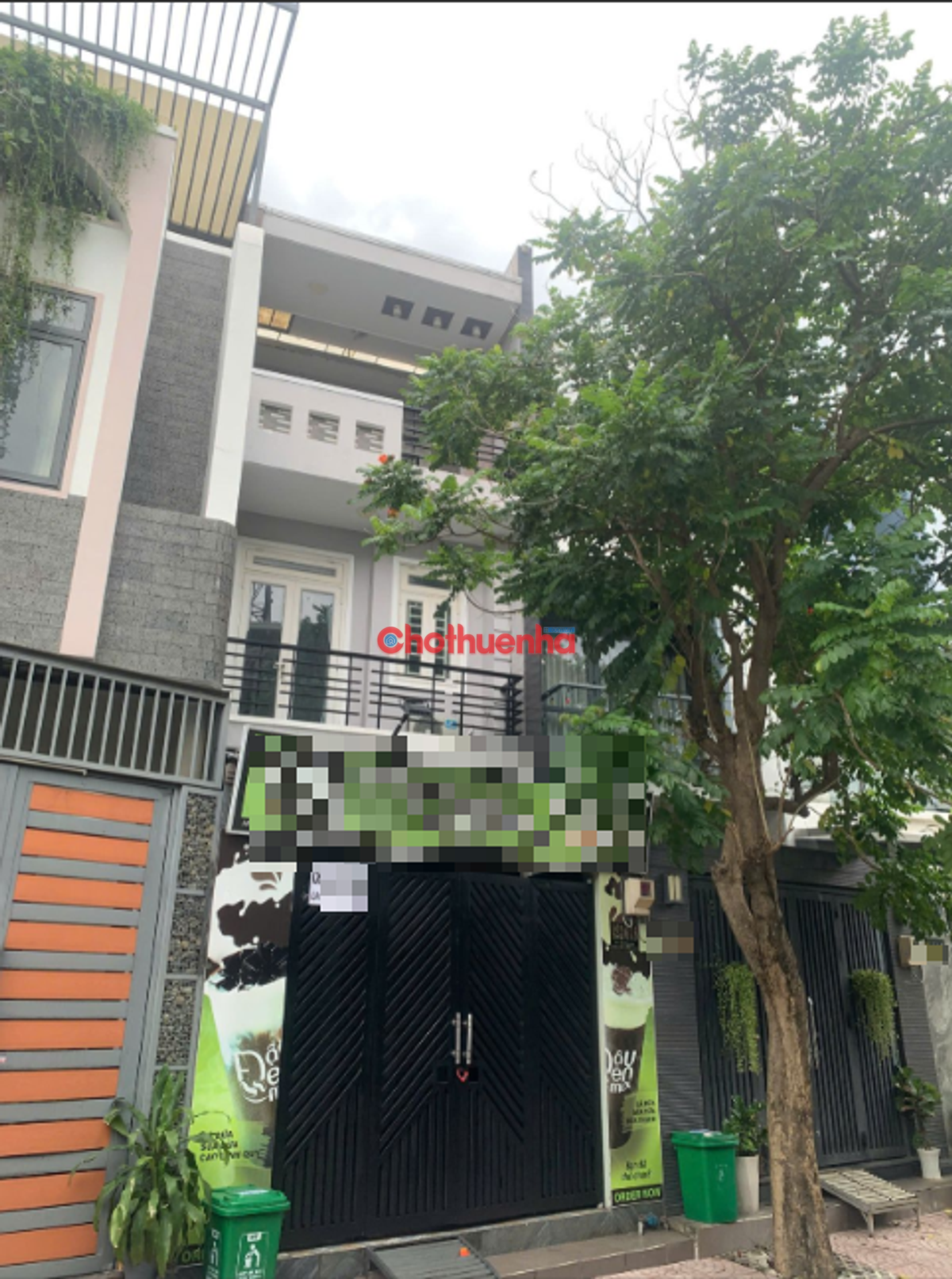 cho thuê nhà - nhà nằm trong khu đông dân cư, nhà 2 mặt tiền trải nhựa trước và sau thuận lợi kinh doanh tiệm nail, spa, ở