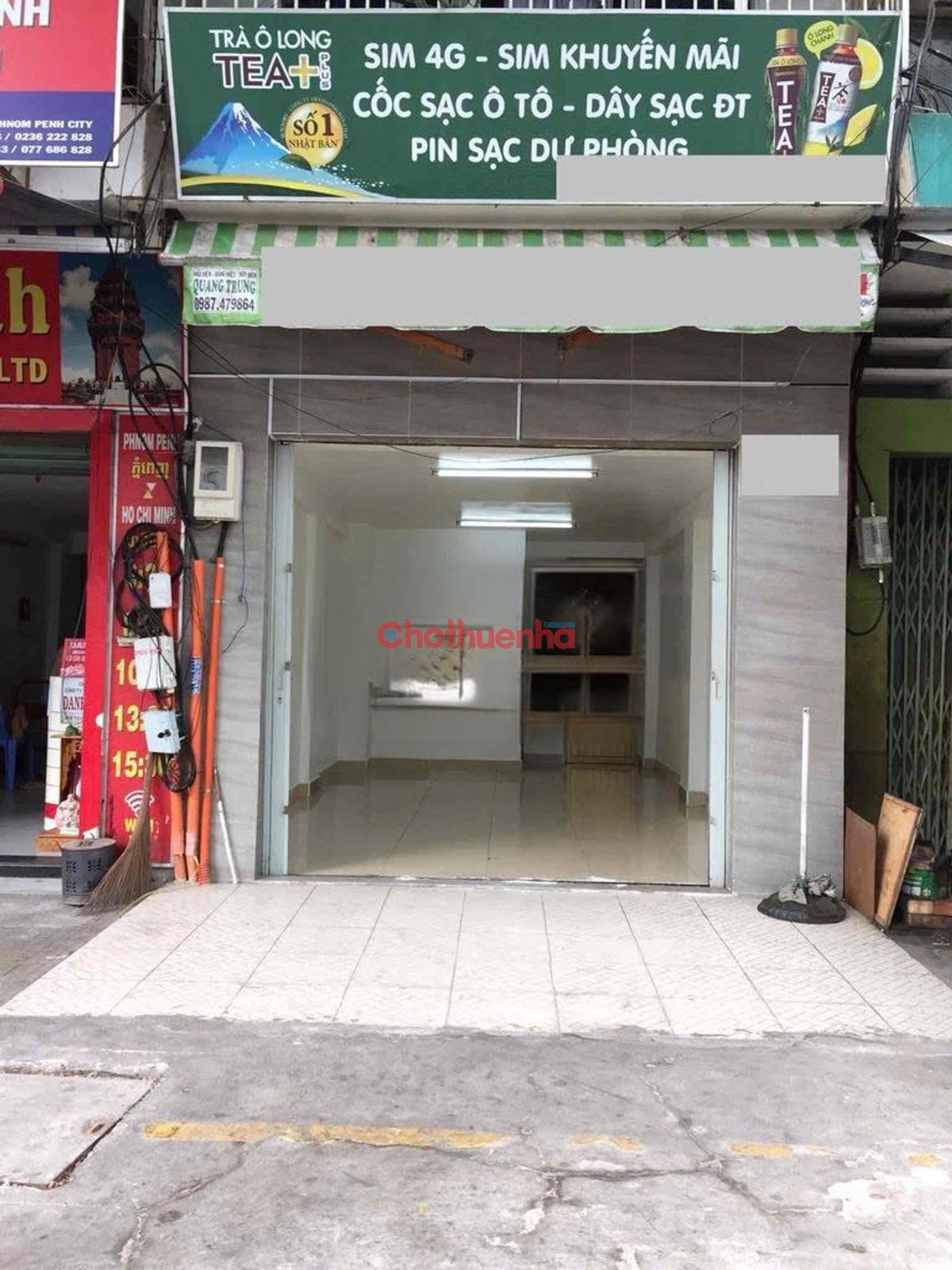 CHO THUÊ MẶT BẰNG MB LÔ E TẢN ĐÀ – PHƯỜNG 11, QUẬN 5