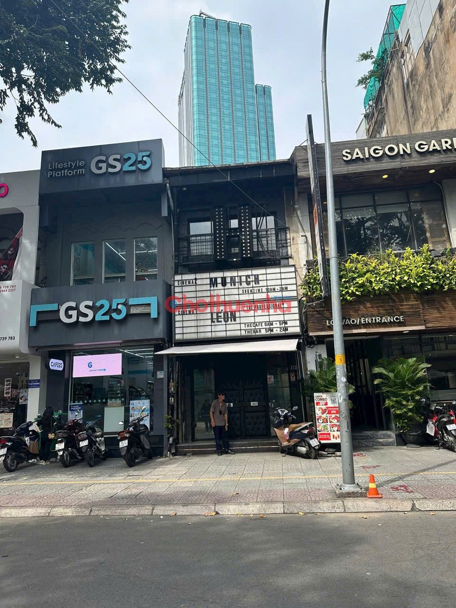 Cho thuê MB ngay mặt tiền Hồ Tùng Mậu, Phường Bến Nghé, Quận 1.