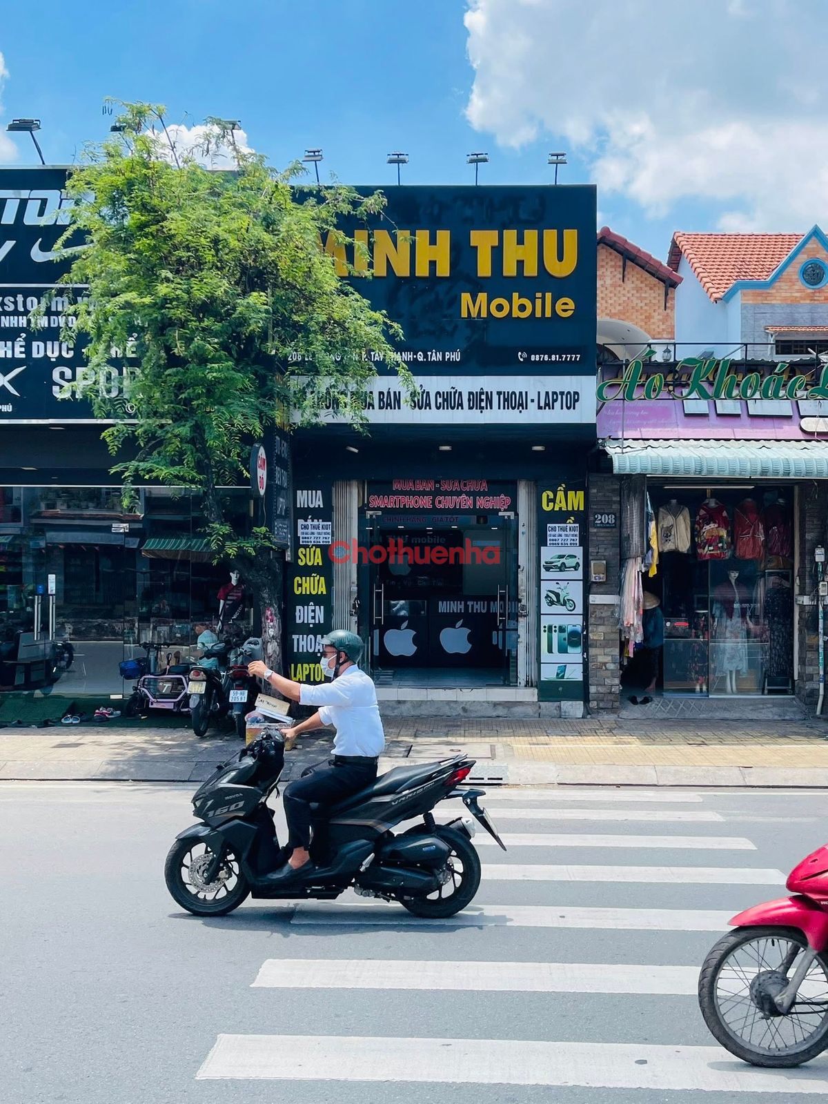 Cho thuê nhà mặt tiền Lê Trọng Tấn, Tây Thạnh, Tân Phú.