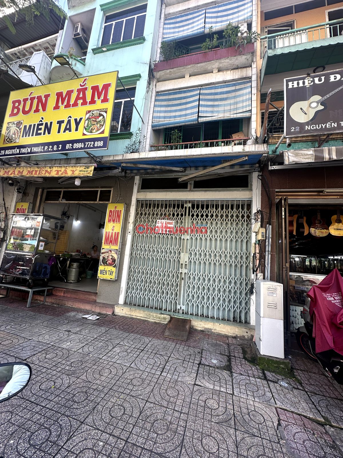 CHO THUÊ MẶT BẰNG NGUYỄN THIỆN THUẬT – QUẬN 3 