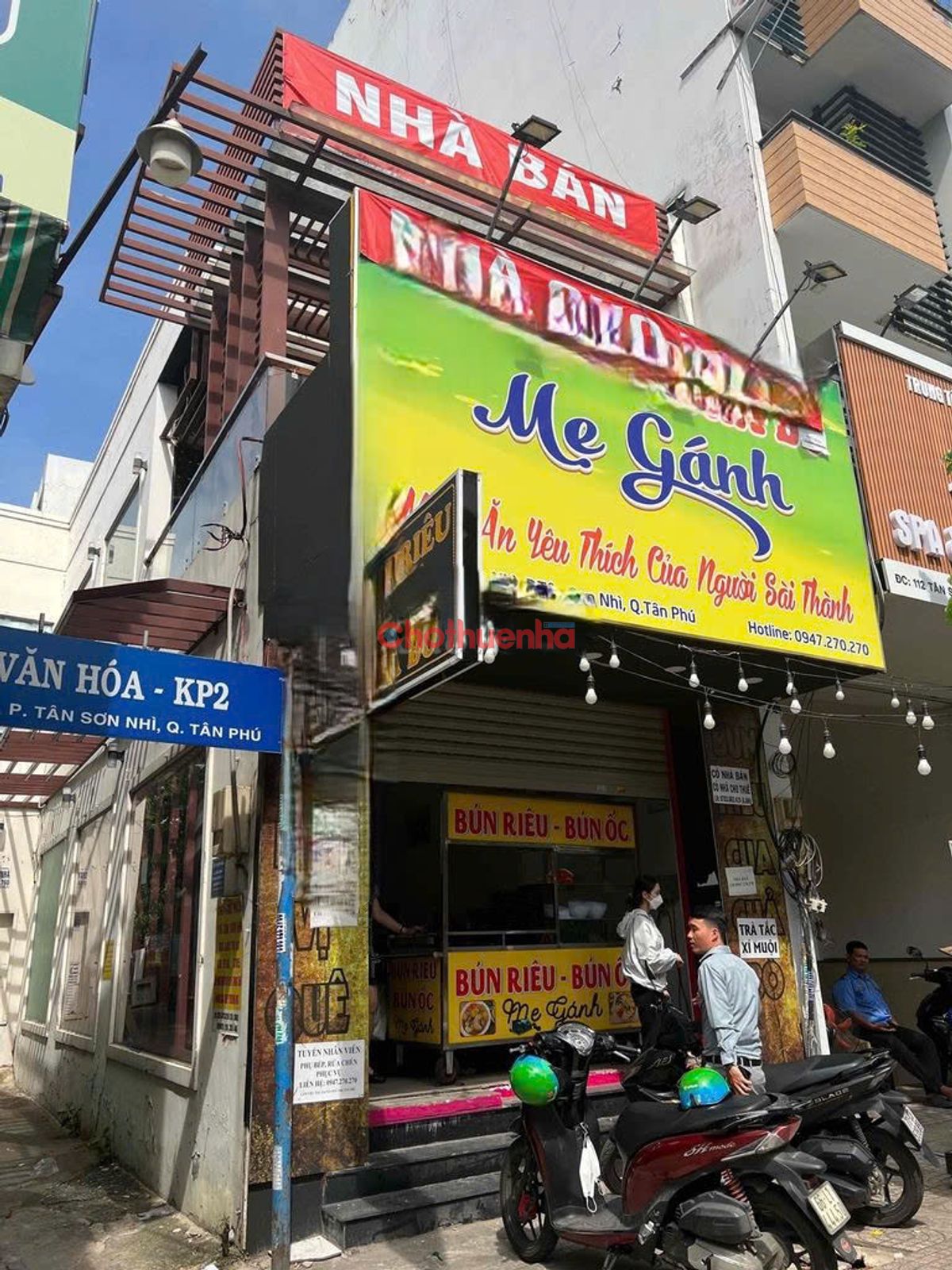 Cho thuê nhà đường Tân Sơn Nhì, Phường Tân Sơn Nhì, Quận Tân Phú.