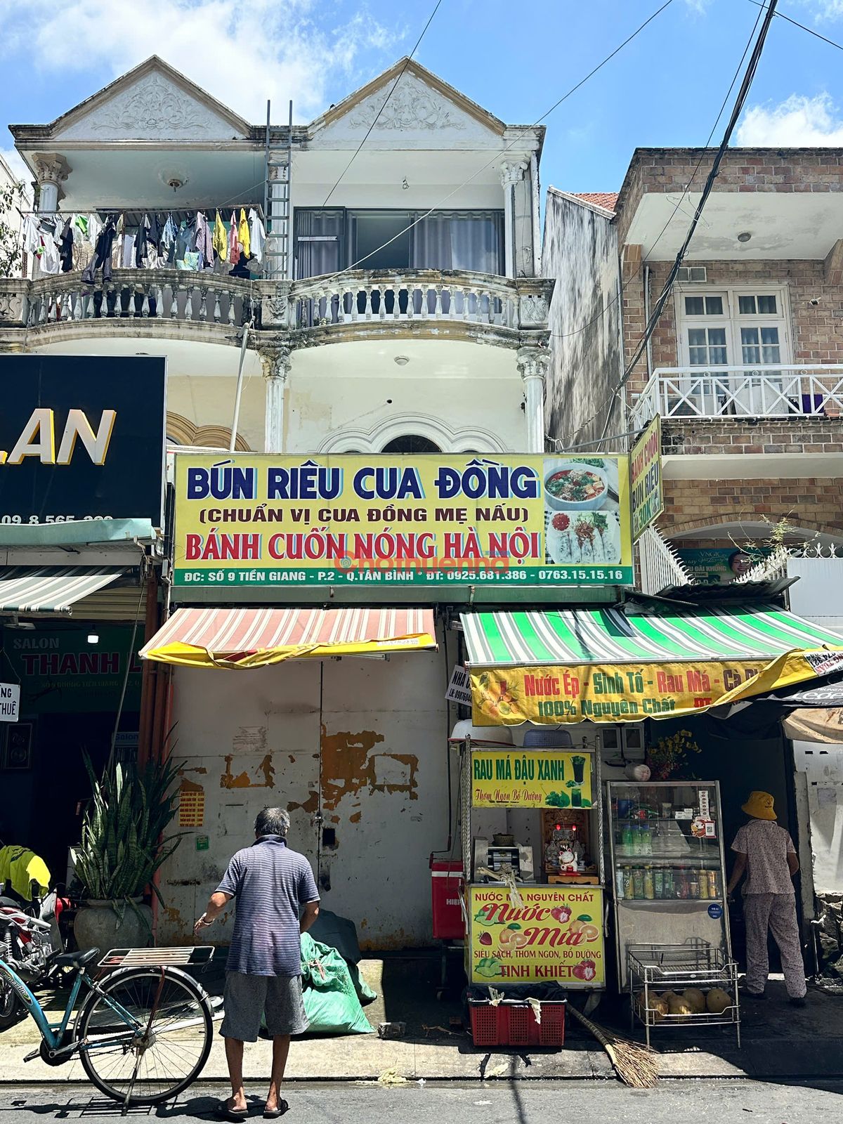 CHO THUÊ NHÀ MẶT TIỀN TIỀN GIANG , P2 , TÂN BÌNH 