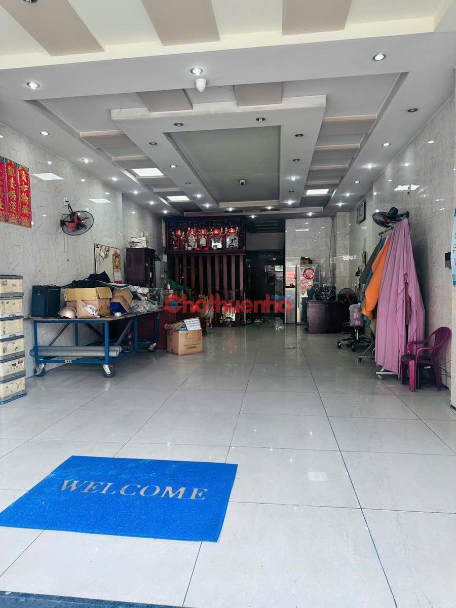 Cho thuê nhà nguyên căn mặt tiền Âu Cơ, Phường 9, Tân Bình, gần vòng xoay Lê Đại Hành - Có Thang Máy - Suốt