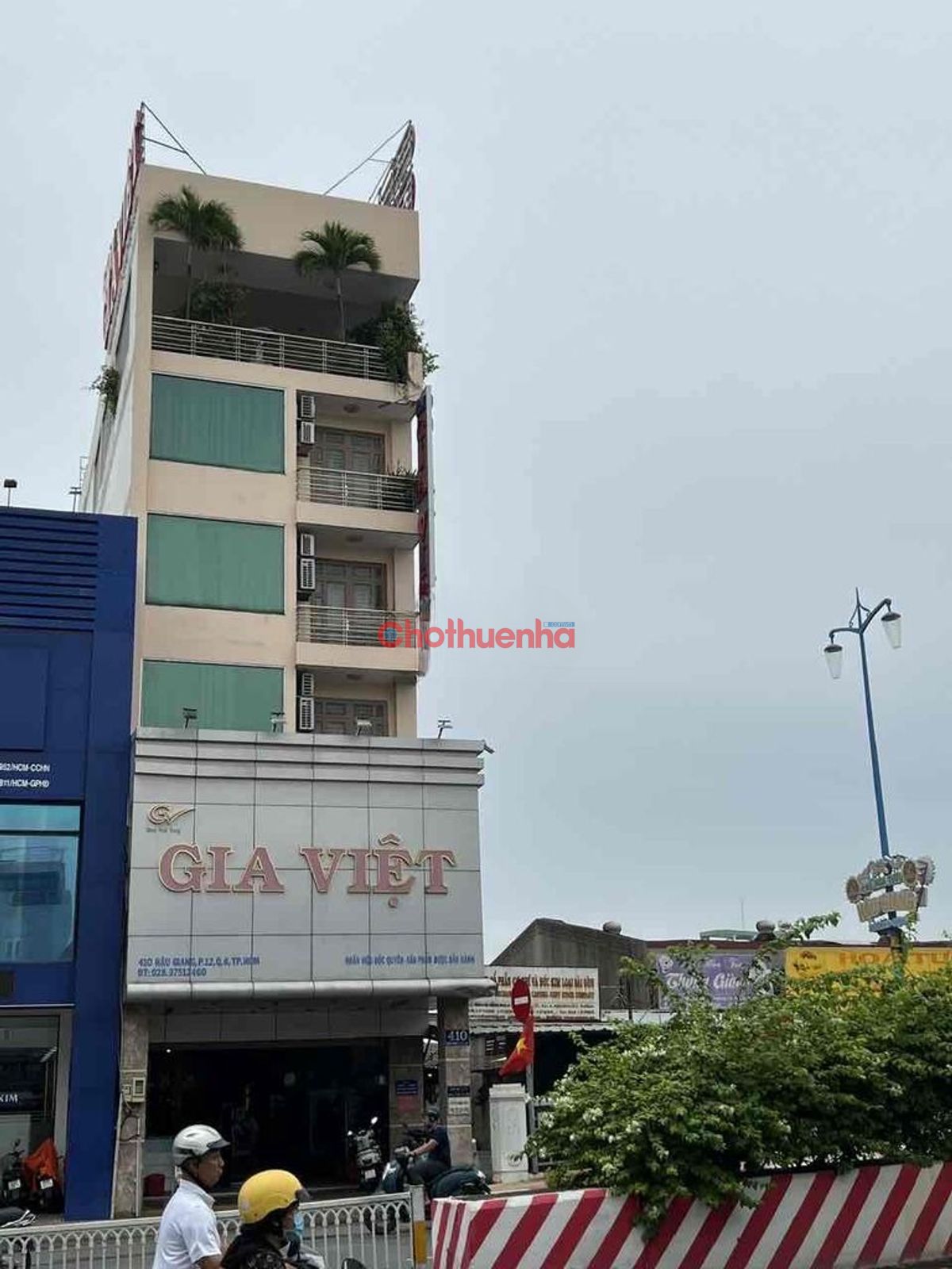 Cho thuê toà nhà Mặt tiền đường Hậu Giang, Quận 6  - Có Thang Máy.