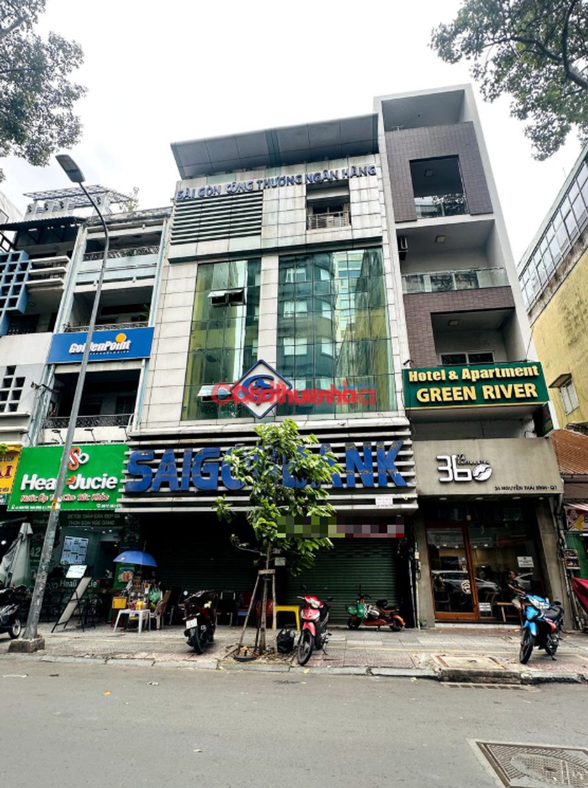 Cho thuê nhà nguyên căn Mặt Tiền Nguyễn Thái Bình Quận 1 - Trệt 5 tầng có PCCC
