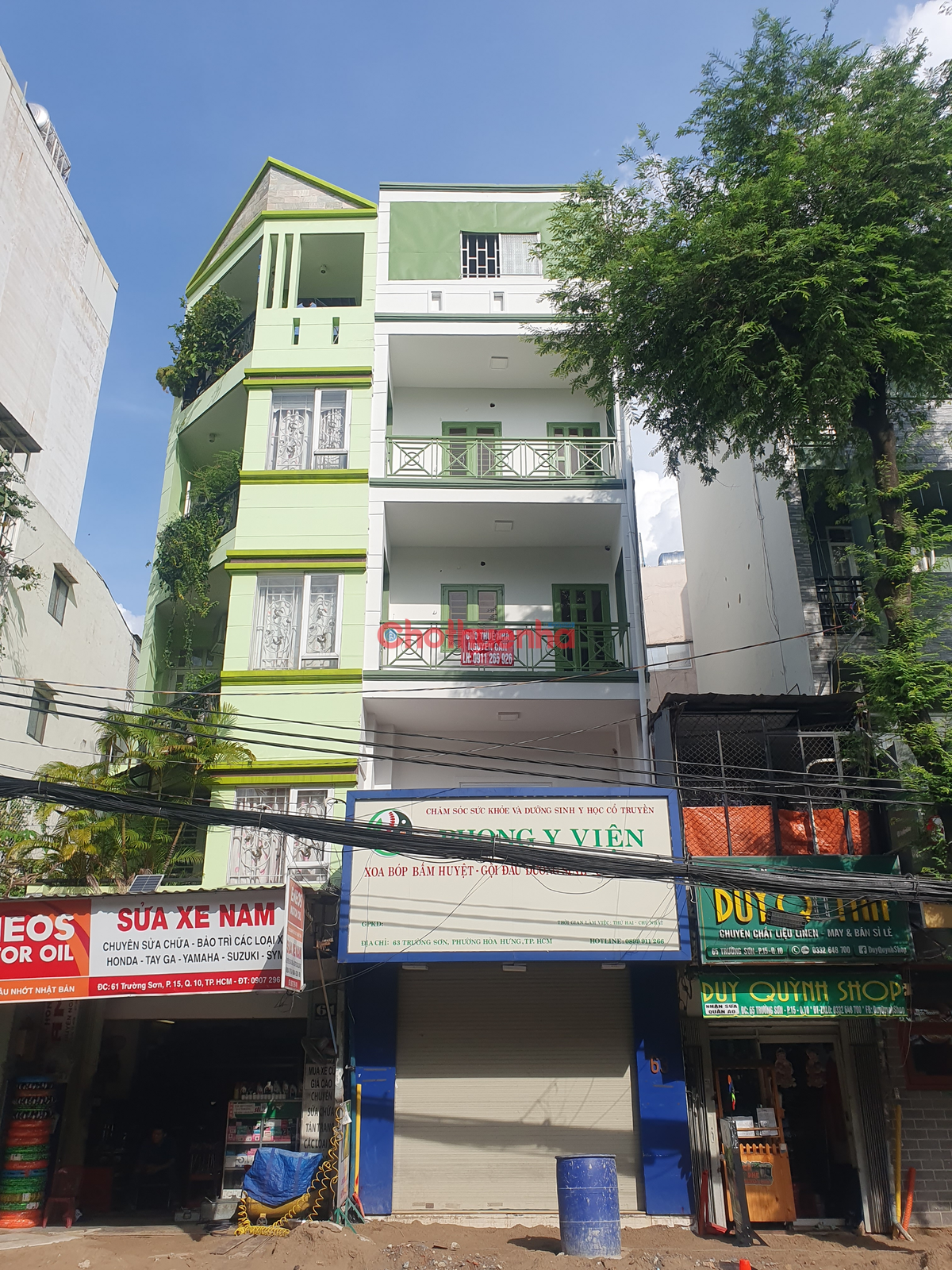 CHO THUÊ NHÀ MẶT TIỀN TRƯỜNG SƠN, Q10 - VĂN PHÒNG, SHOWROOM/CỬA HÀNG