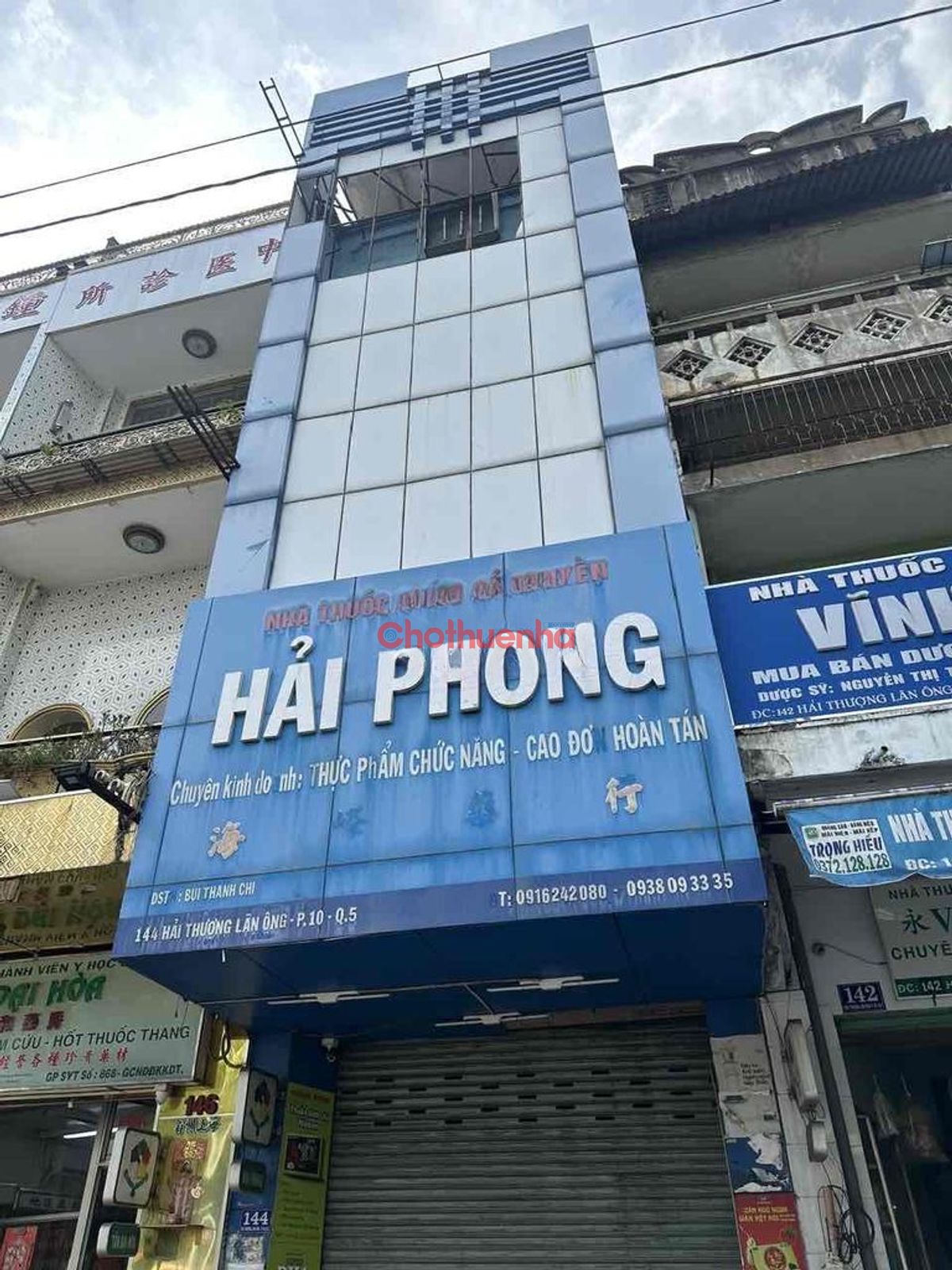 Xho thuê nhà mặt tiền Hải Thượng Lãn Ông quận 5