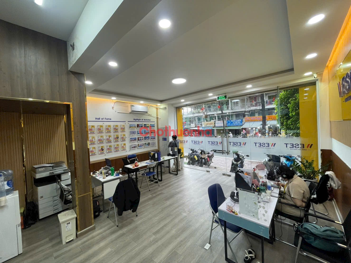 CHO THUÊ NHÀ MẶT TIỀN KHÁNH HỘI, PHƯỜNG 3, QUẬN 4 