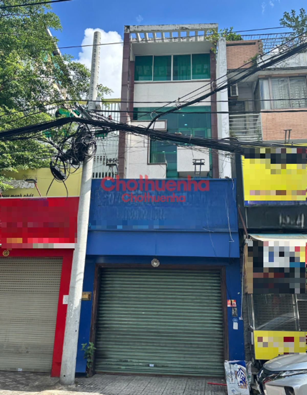 cho thuê nhà mặt tiền đường Nguyễn Minh Hoàng, Phường 12, Quận Tân Bình.