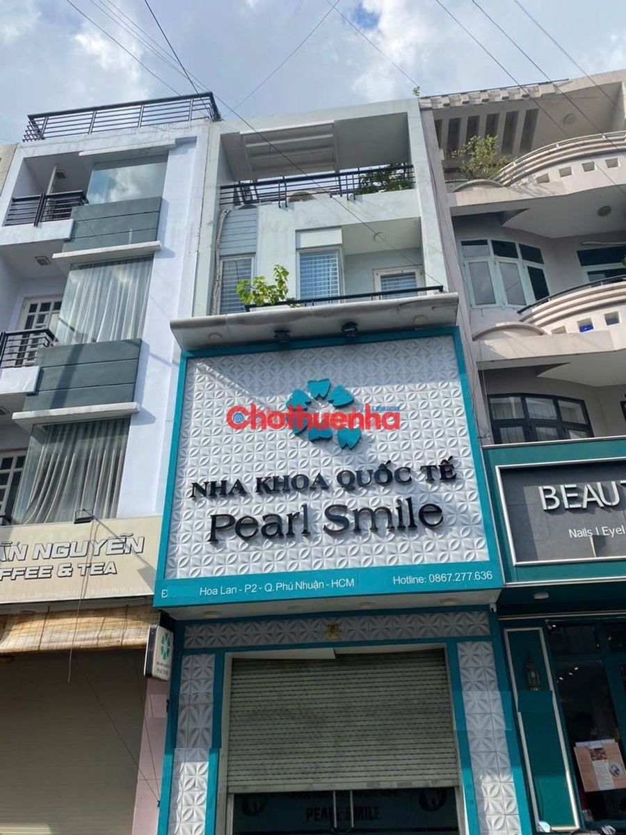 CHO THUÊ NHÀ MẶT TIỀN HOA LAN , Quận Phú Nhuận 