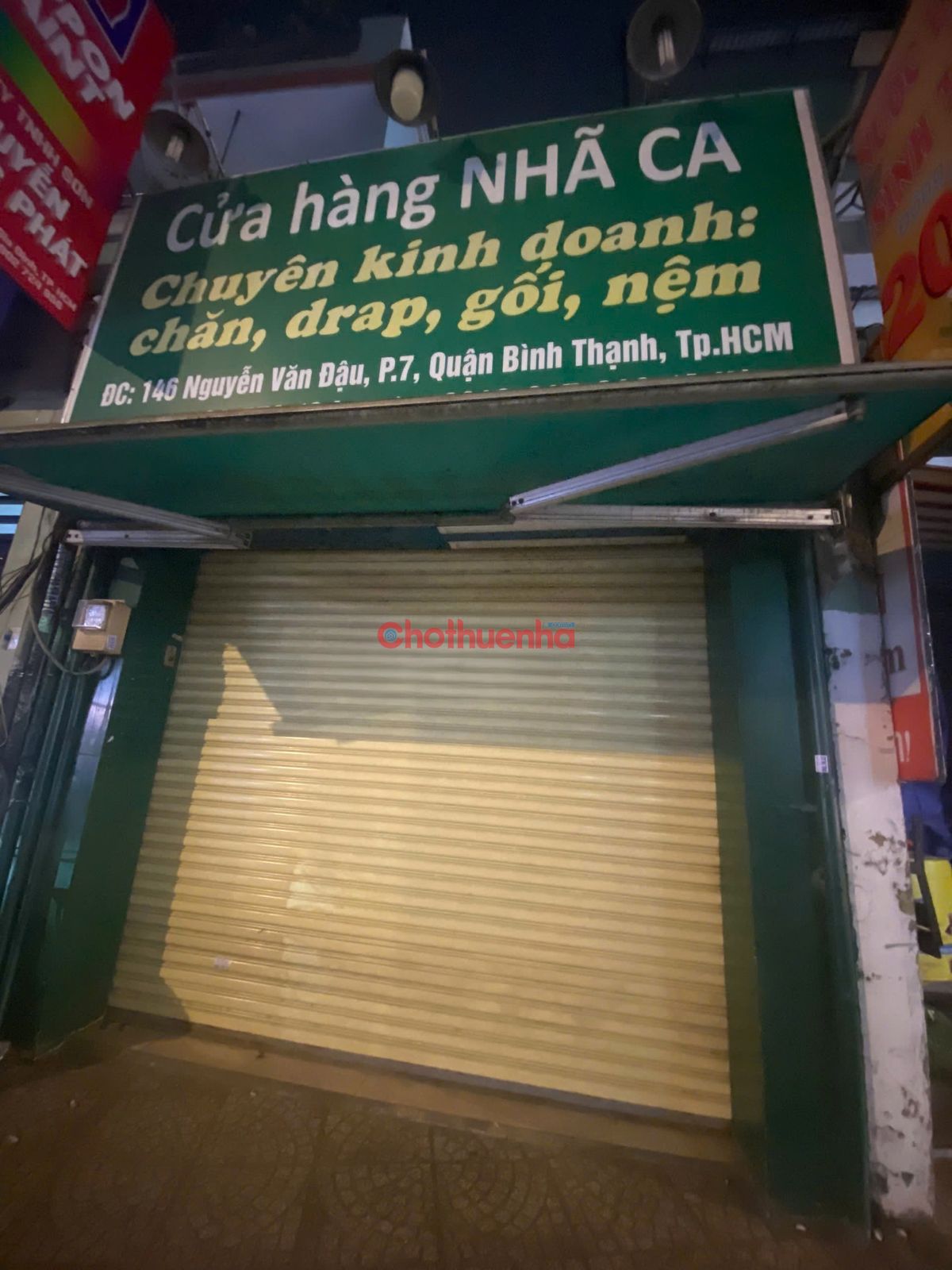 CHO THUÊ NHÀ MẶT TIỀN – NGUYỄN VĂN ĐẬU, P.7, Q. BÌNH THẠNH