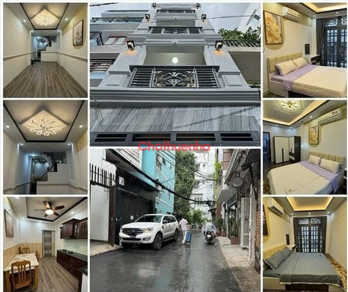 Cho thuê nhà nguyên căn Nhiêu Tứ, khu ẩm thực Phan Xích Long, Phường 07, Quận Phú Nhuận