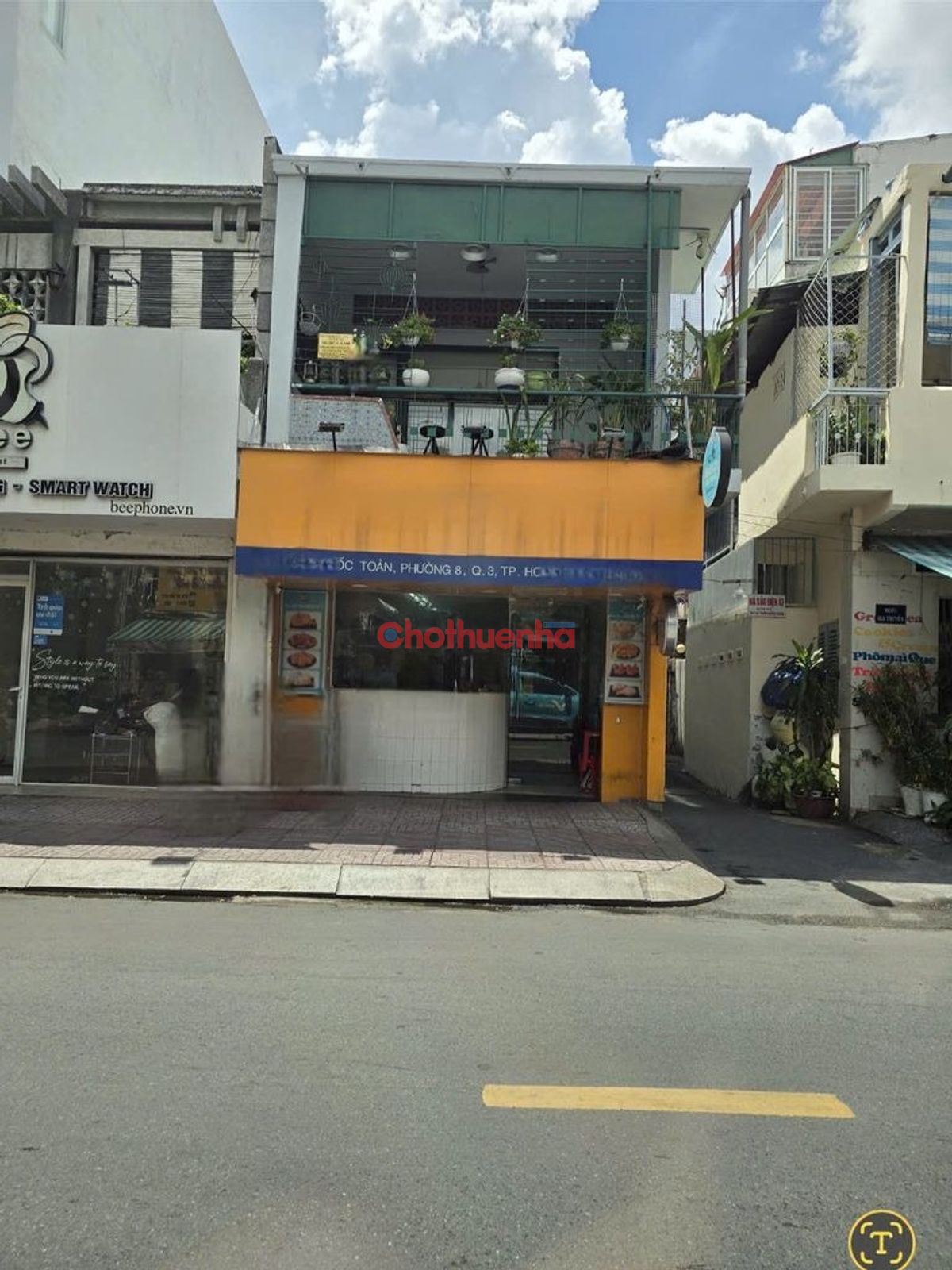 CHO THUÊ NHÀ MẶT TIỀN TRẦN QUỐC TOẢN, P. VÕ THỊ SÁU, Q.3