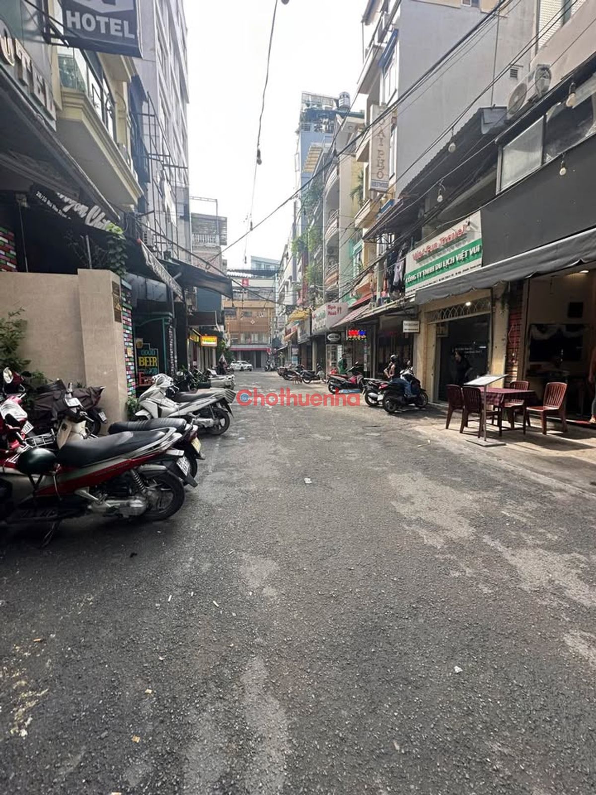 MẶT BẰNG Hẻm Lớn ngay  Bùi Viện, Phường Phạm Ngũ Lão, Quận 1.